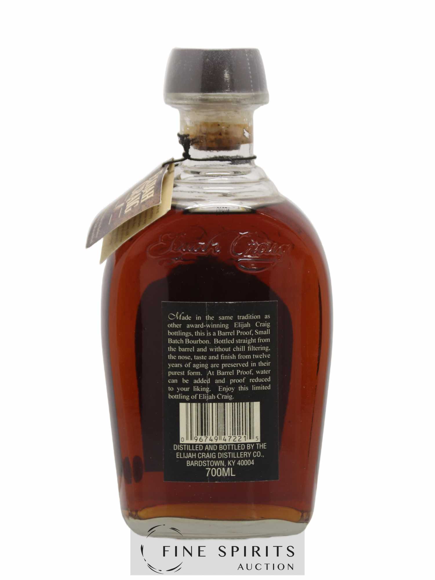 Elijah Craig Of. Barrel Proof - Lot of 1 bottle - 1