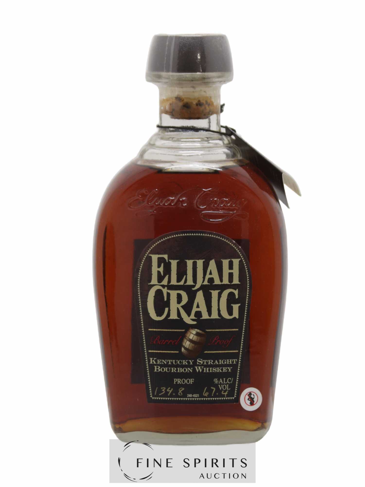 Elijah Craig Of. Barrel Proof - Lot of 1 bottle - 0