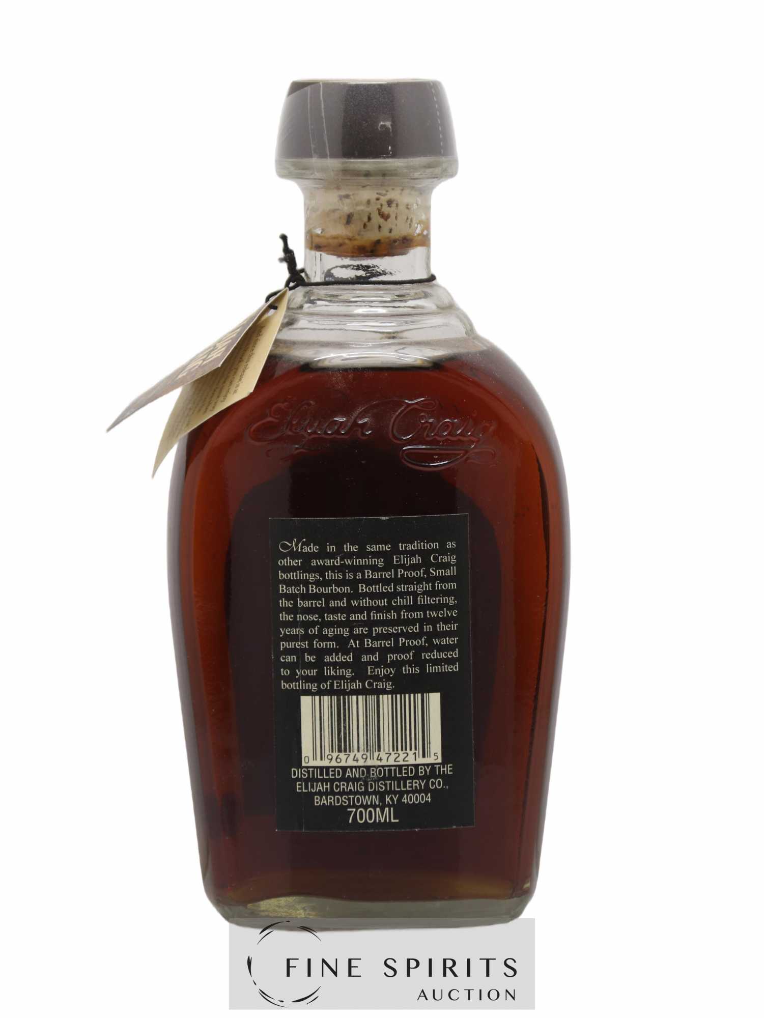 Elijah Craig Of. Barrel Proof - Posten von 1 Flasche - 1