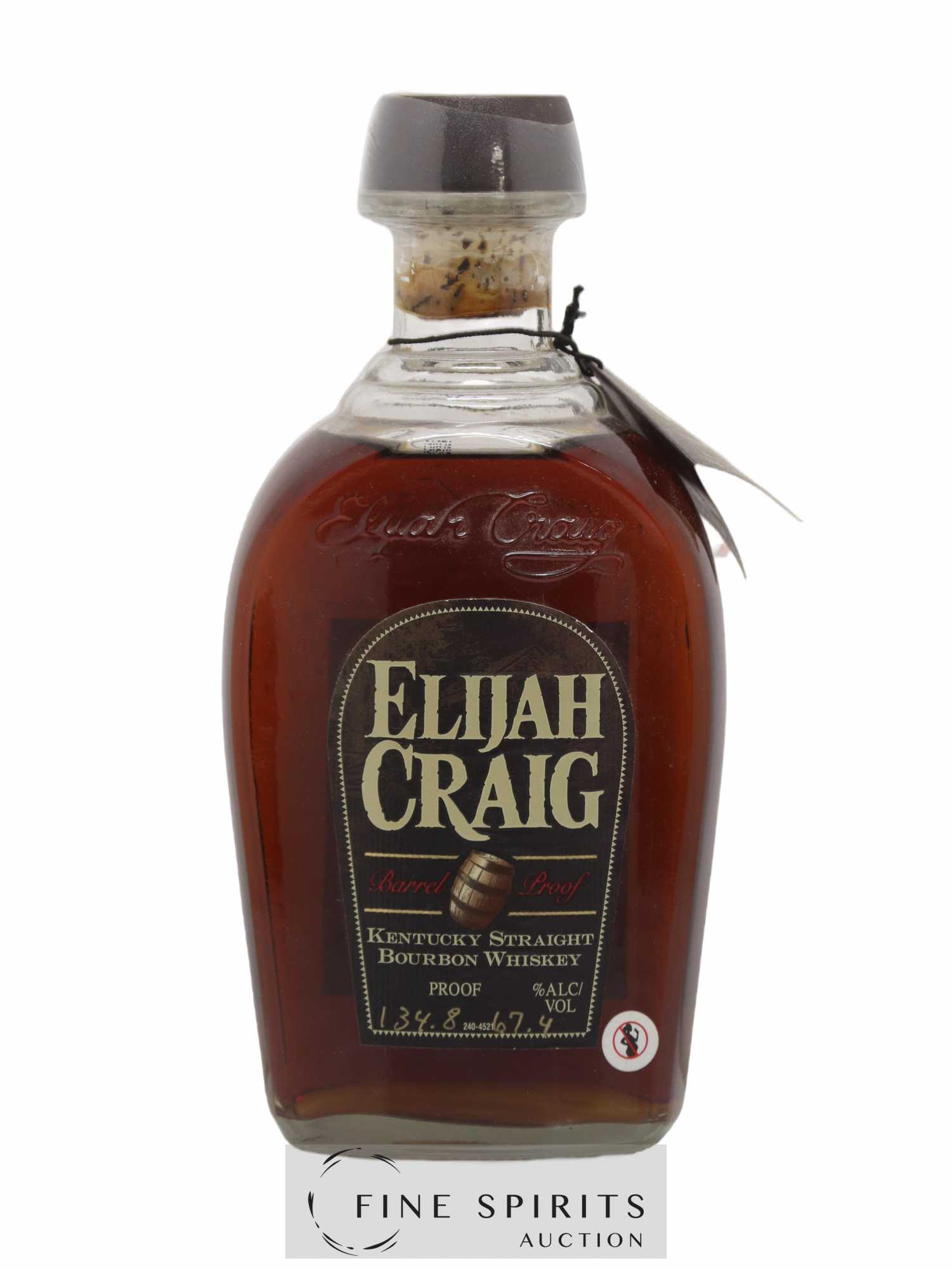 Elijah Craig Of. Barrel Proof - Posten von 1 Flasche - 0