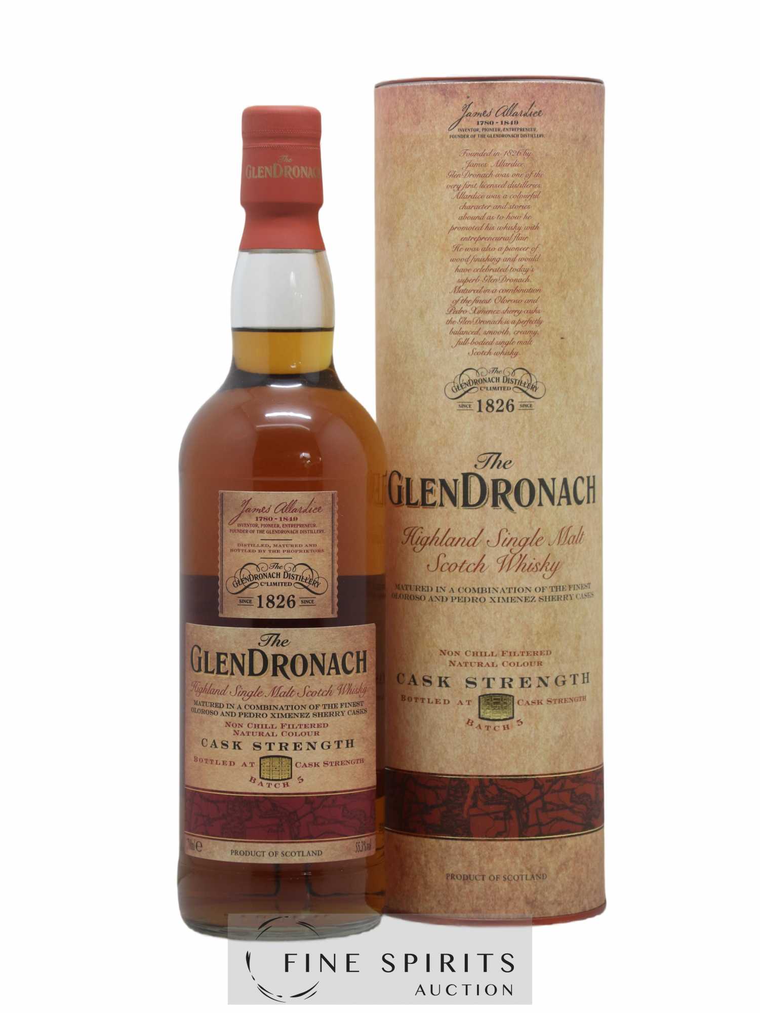 The Glendronach Of. Cask Strength Batch 5 - Lot of 1 bottle - 0