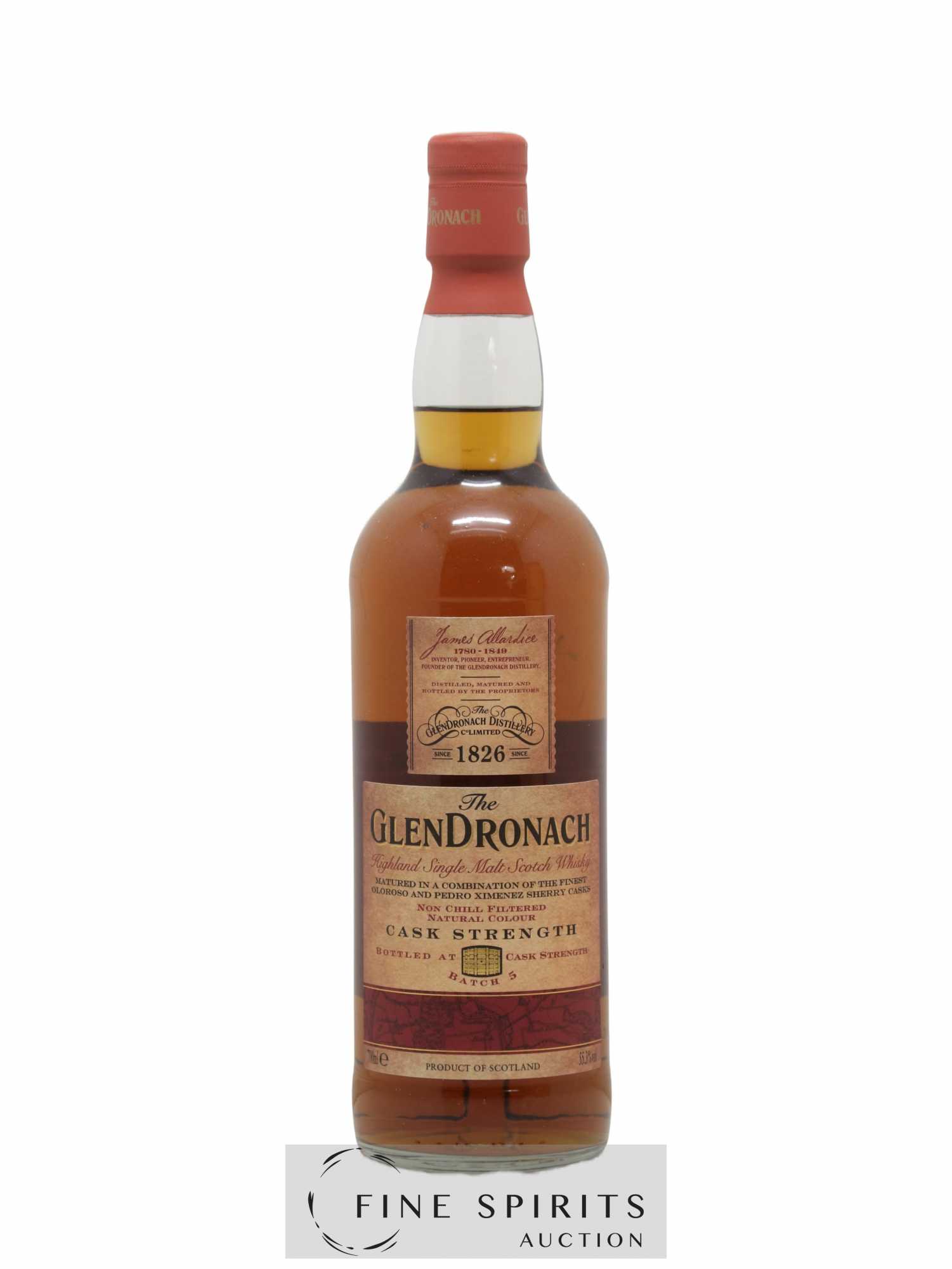 The Glendronach Of. Cask Strength Batch 5 - Lot de 1 bouteille - 1