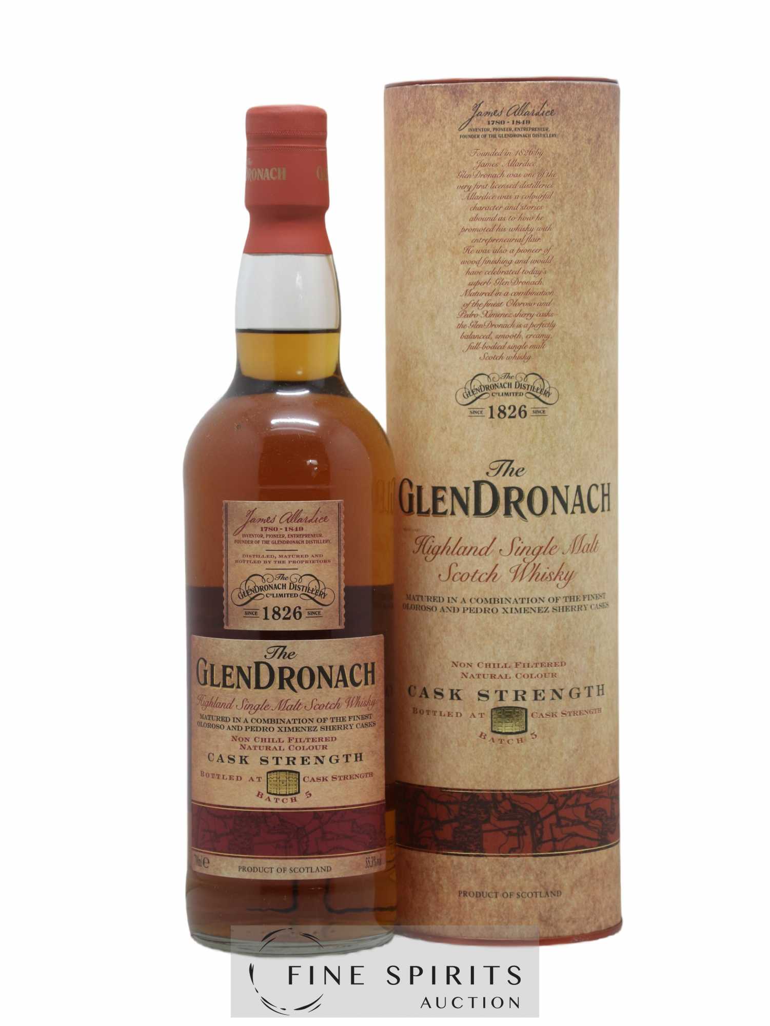 The Glendronach Of. Cask Strength Batch 5 - Lot de 1 bouteille - 0