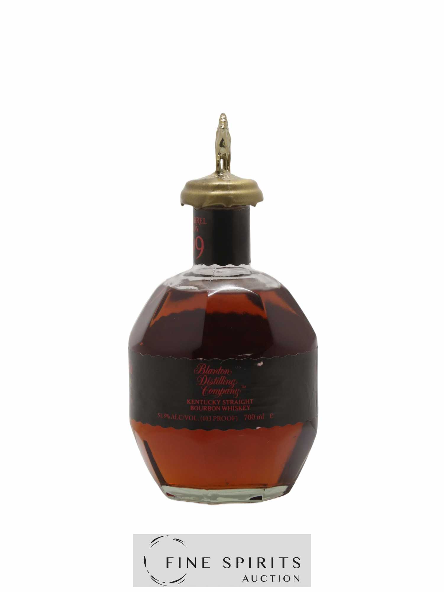 Blanton's 1999 Of. Cask n°128 - One of 210 LMDW The Collector's Edition - Lot de 1 bouteille - 1