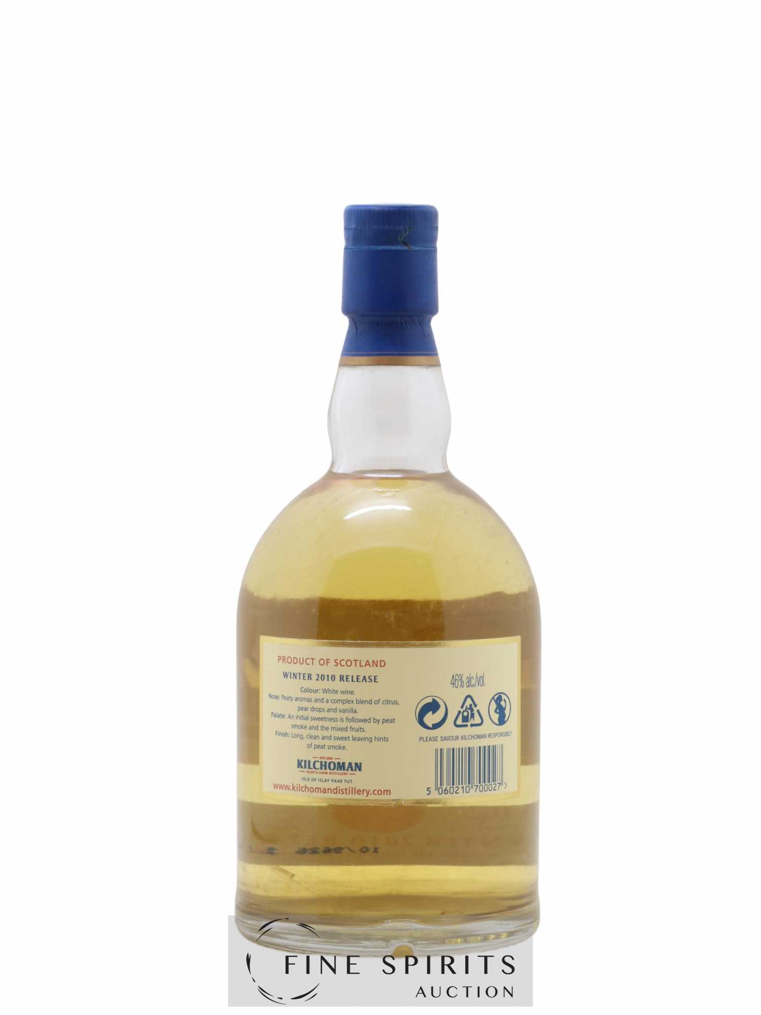 Kilchoman 2010 Of. Winter Release - Posten von 1 Flasche - 2