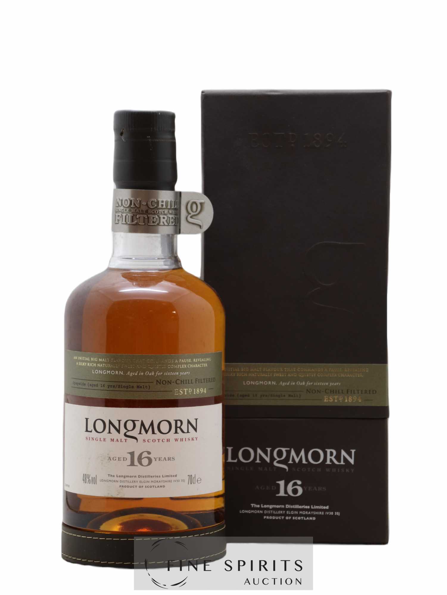 Longmorn 16 years Of. Non-Chill filtered - Lot de 1 bouteille - 0