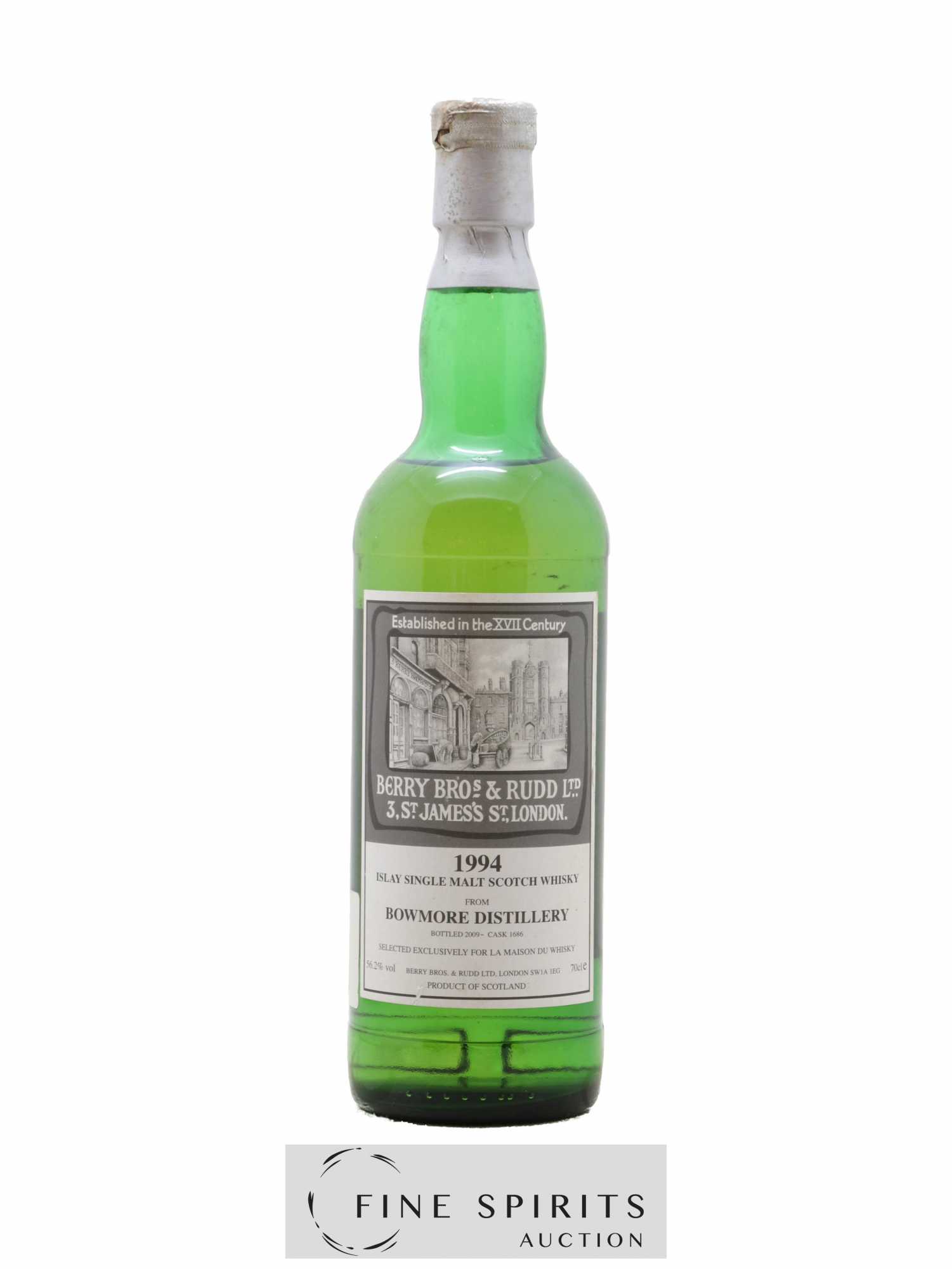 Bowmore 1994 Berry Bros & Rudd Cask 1686 - bottled 2009 LMDW - Posten von 1 Flasche - 0