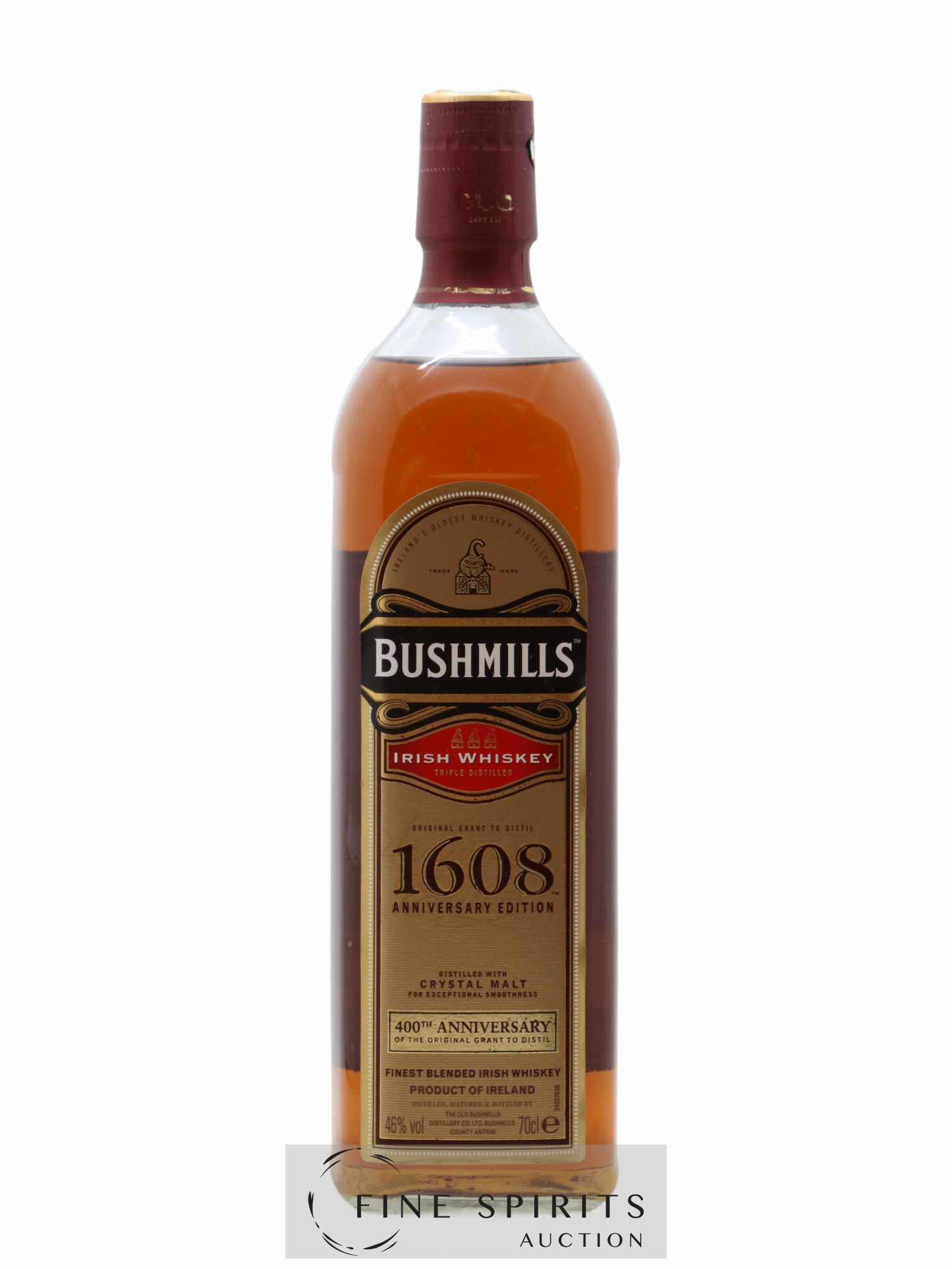 Bushmills Of. 1608 Anniversary Edition - Lot de 1 bouteille - 1