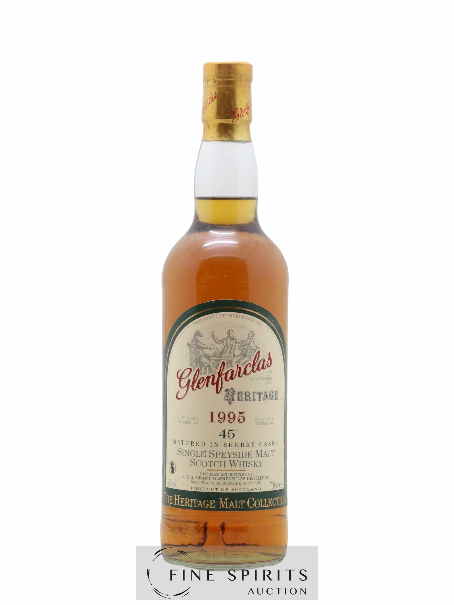 Glenfarclas 1995 Of. Heritage Sherry Casks matured - bottled 2006 The Malt Collection - Posten von 1 Flasche - 1
