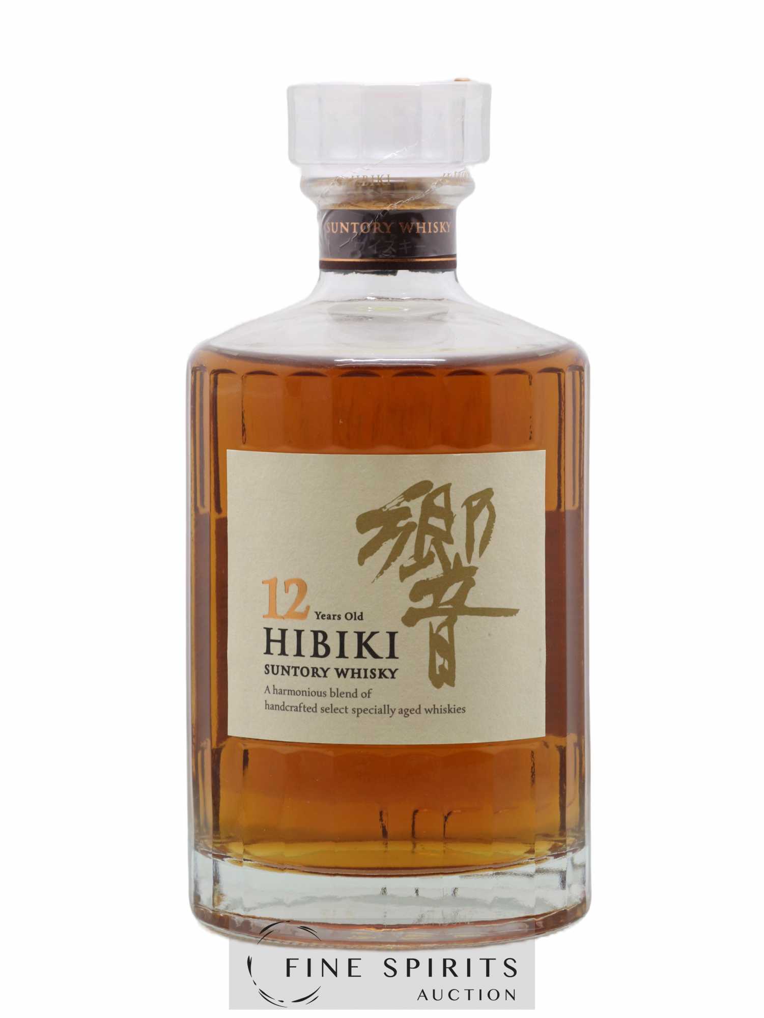 Hibiki 12 years Of. Suntory (70cl.) - Lot de 1 bouteille - 0