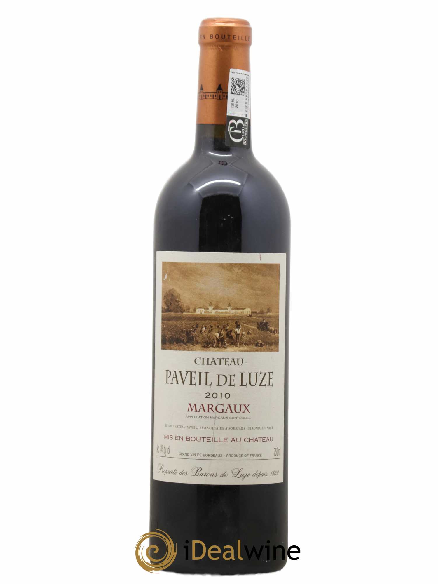 Château Paveil de Luze Cru Bourgeois 2010 - Lot de 1 bouteille - 0