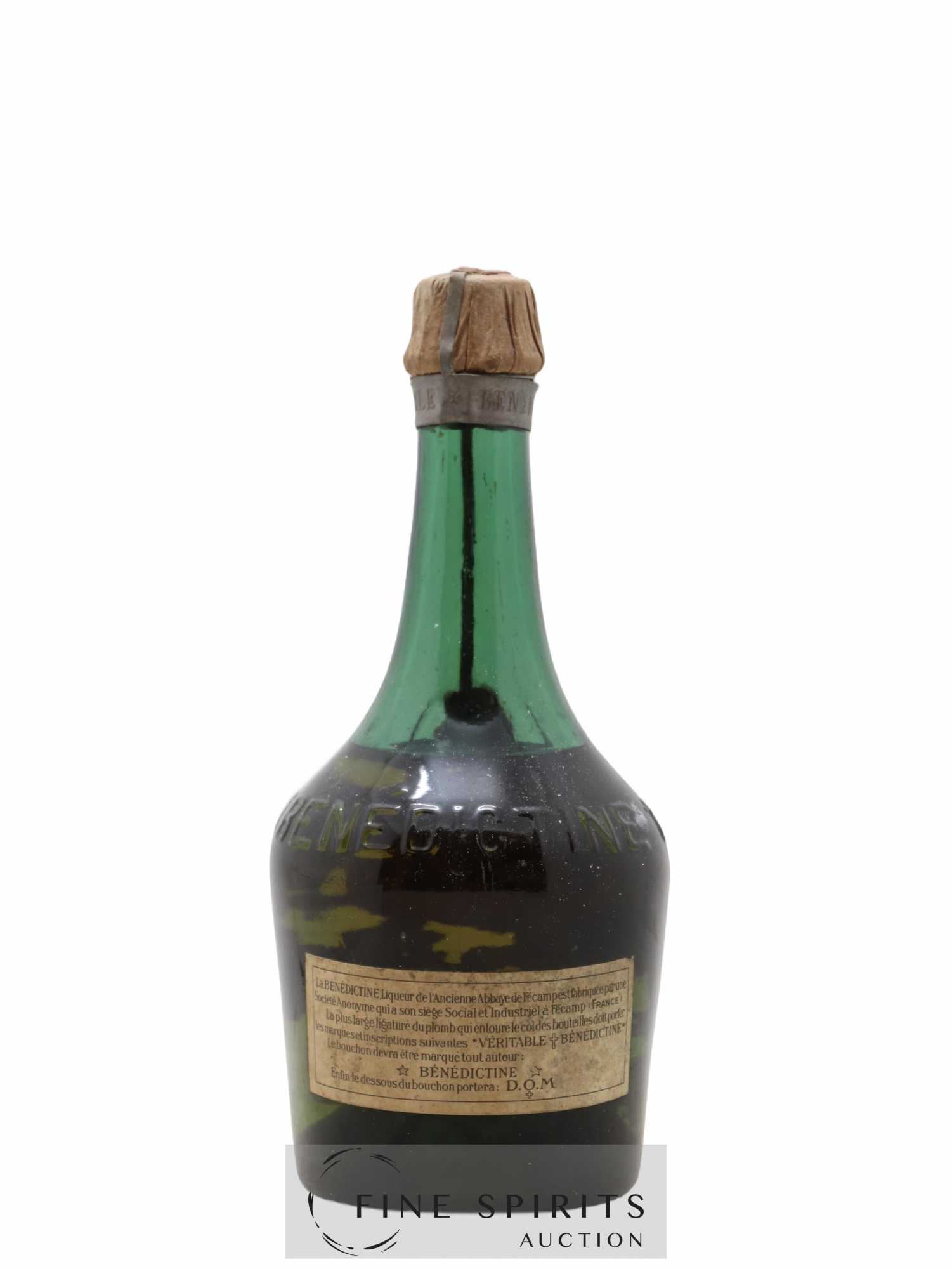 Bénédictine Of. Red Wax - Posten von 1 Flasche - 1
