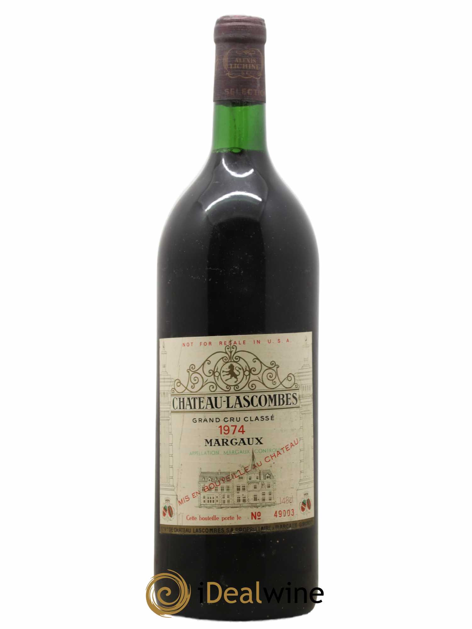 Château Lascombes 2ème Grand Cru Classé 1974 - Lot de 1 magnum - 0