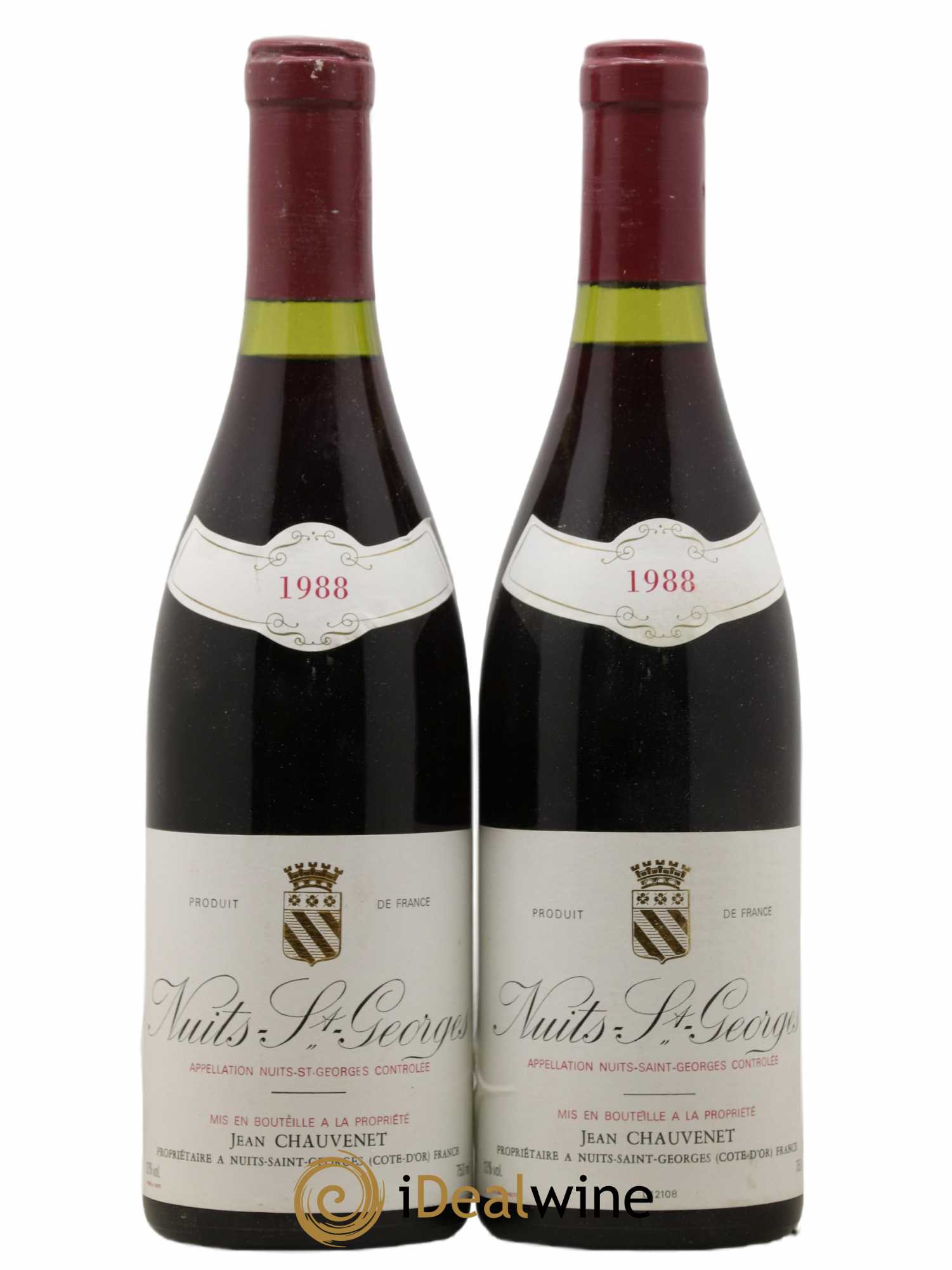 Nuits-Saint-Georges 1988 - Posten von 2 Flaschen - 0