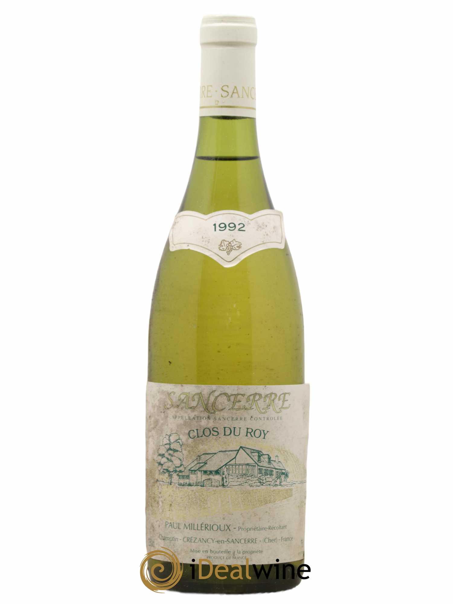 Sancerre Clos du Roy Paul Millérioux 1992 - Posten von 1 Flasche - 0