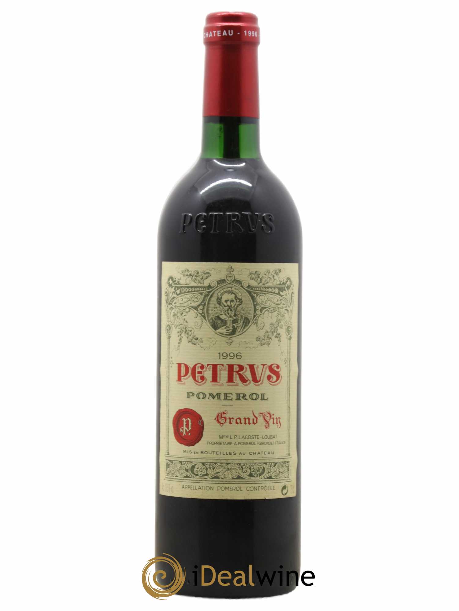 Petrus 1996 - Lot de 1 bouteille - 0