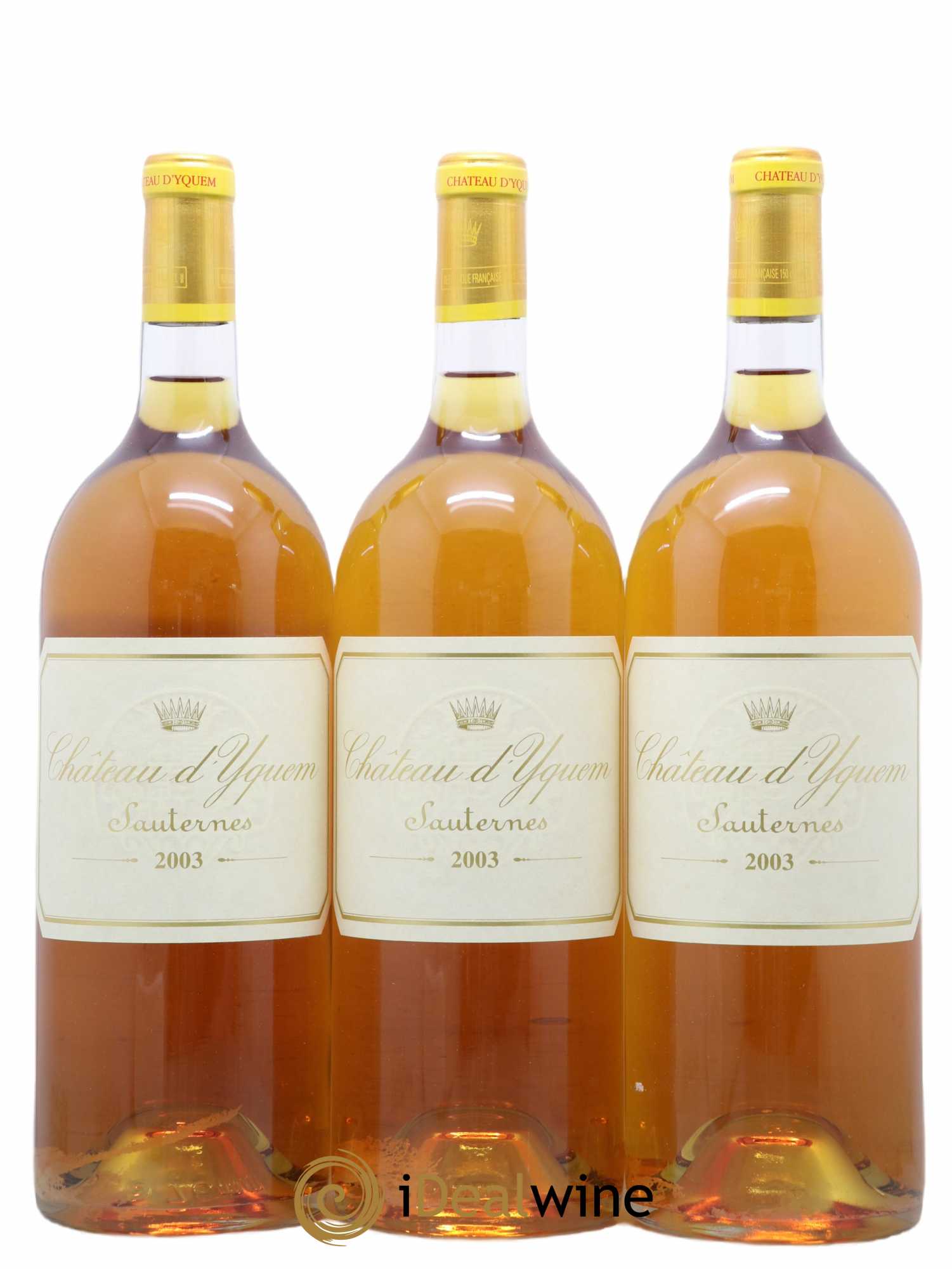 Château d' Yquem 1er Cru Classé Supérieur 2003 - Lotto di 3 magnum - 0