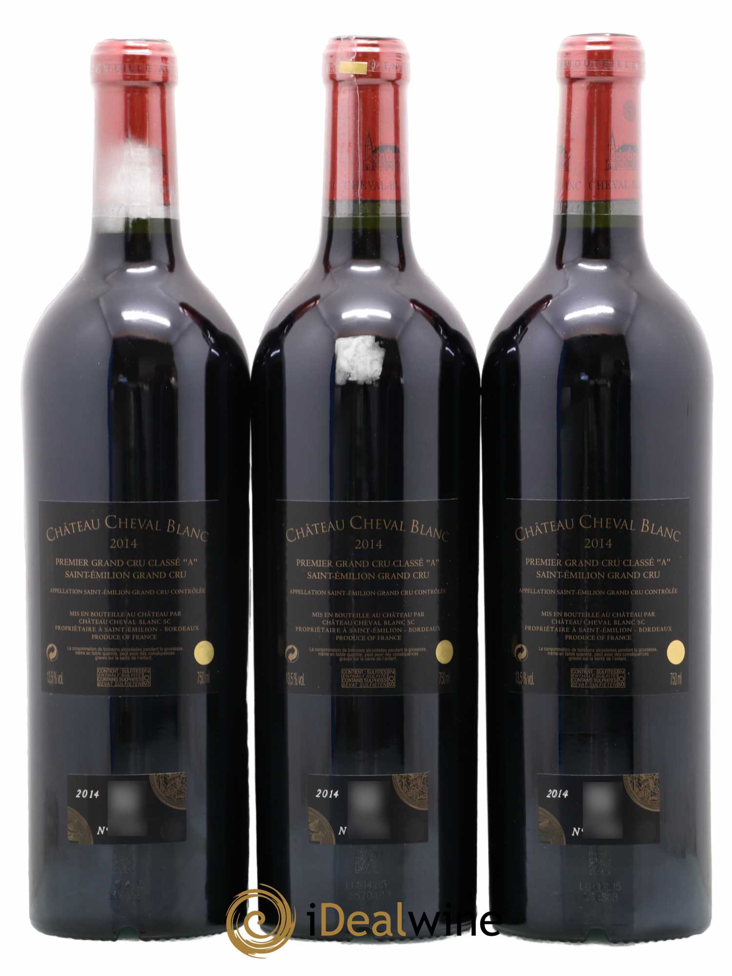 Château Cheval Blanc 1er Grand Cru Classé A 2014 - Lot de 6 bouteilles - 4
