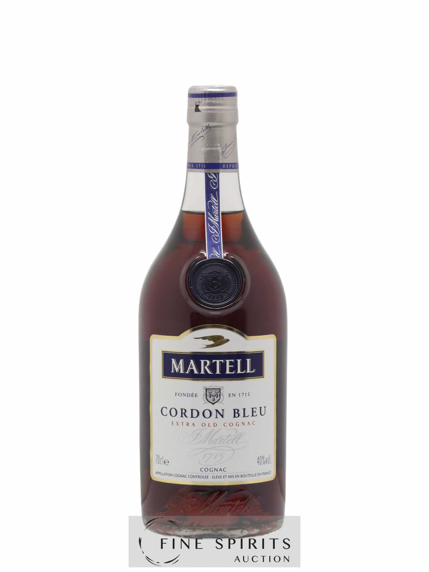 Martell Of. Cordon Bleu (70cl.) - Lot de 1 bouteille - 1