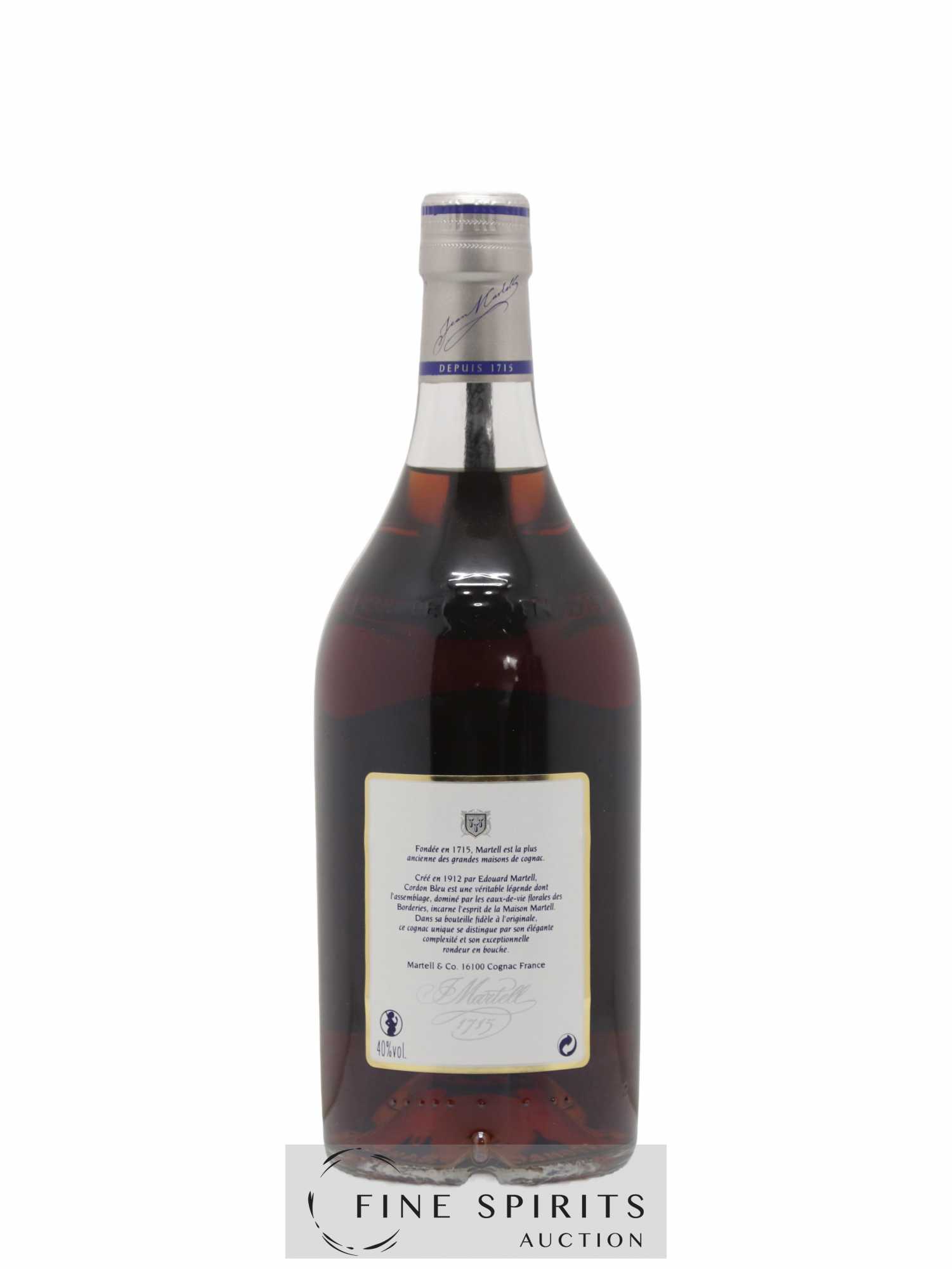 Martell Of. Cordon Bleu (70cl.) - Lot de 1 bouteille - 2