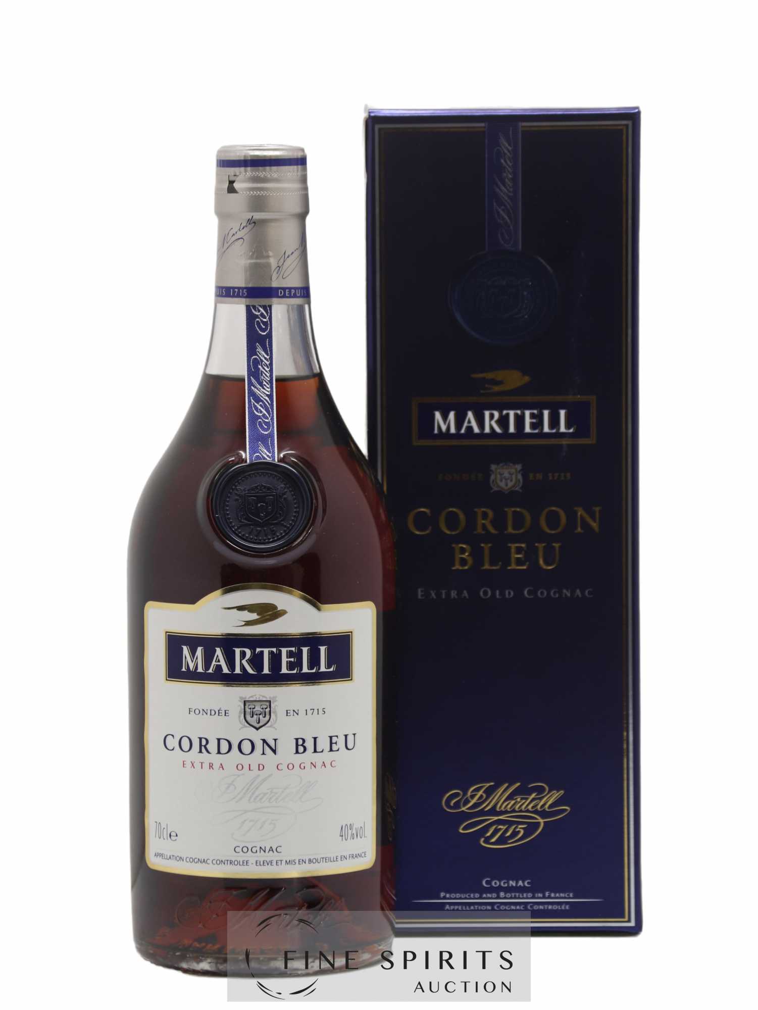 Martell Of. Cordon Bleu (70cl.) - Lot de 1 bouteille - 0