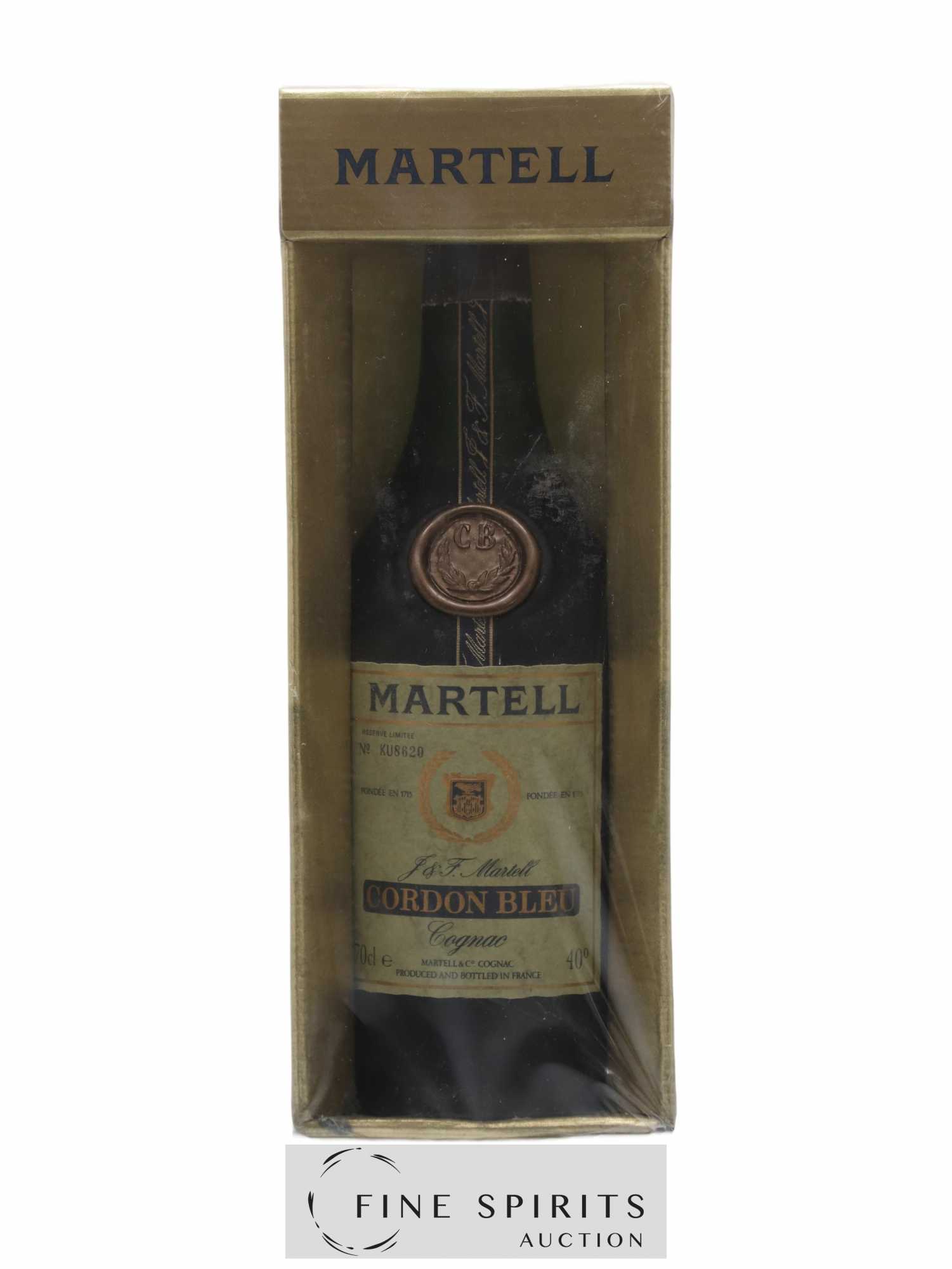 Martell Of. Cordon Bleu Réserve Limitée - Lot de 1 bouteille - 0