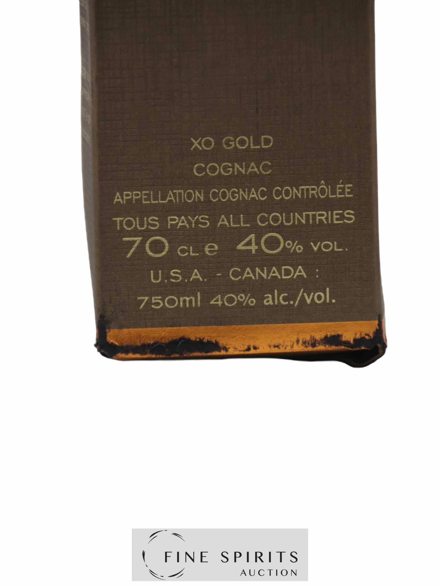 Baron Otard Of. XO Gold - Lot de 1 bouteille - 4