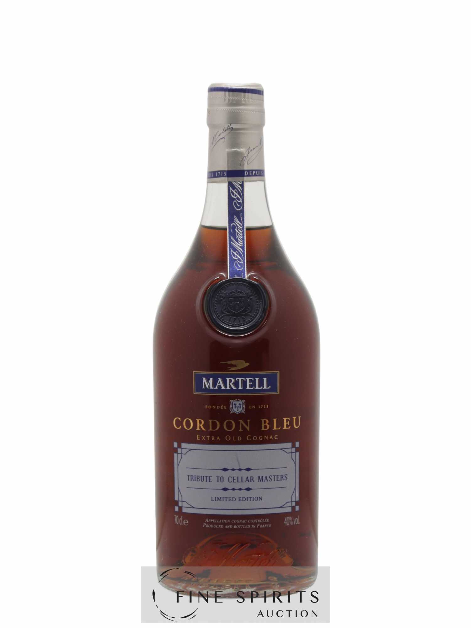 Martell Of. Cordon Bleu Tribute to Cellar Masters Limited Edition - Lot de 1 bouteille - 0