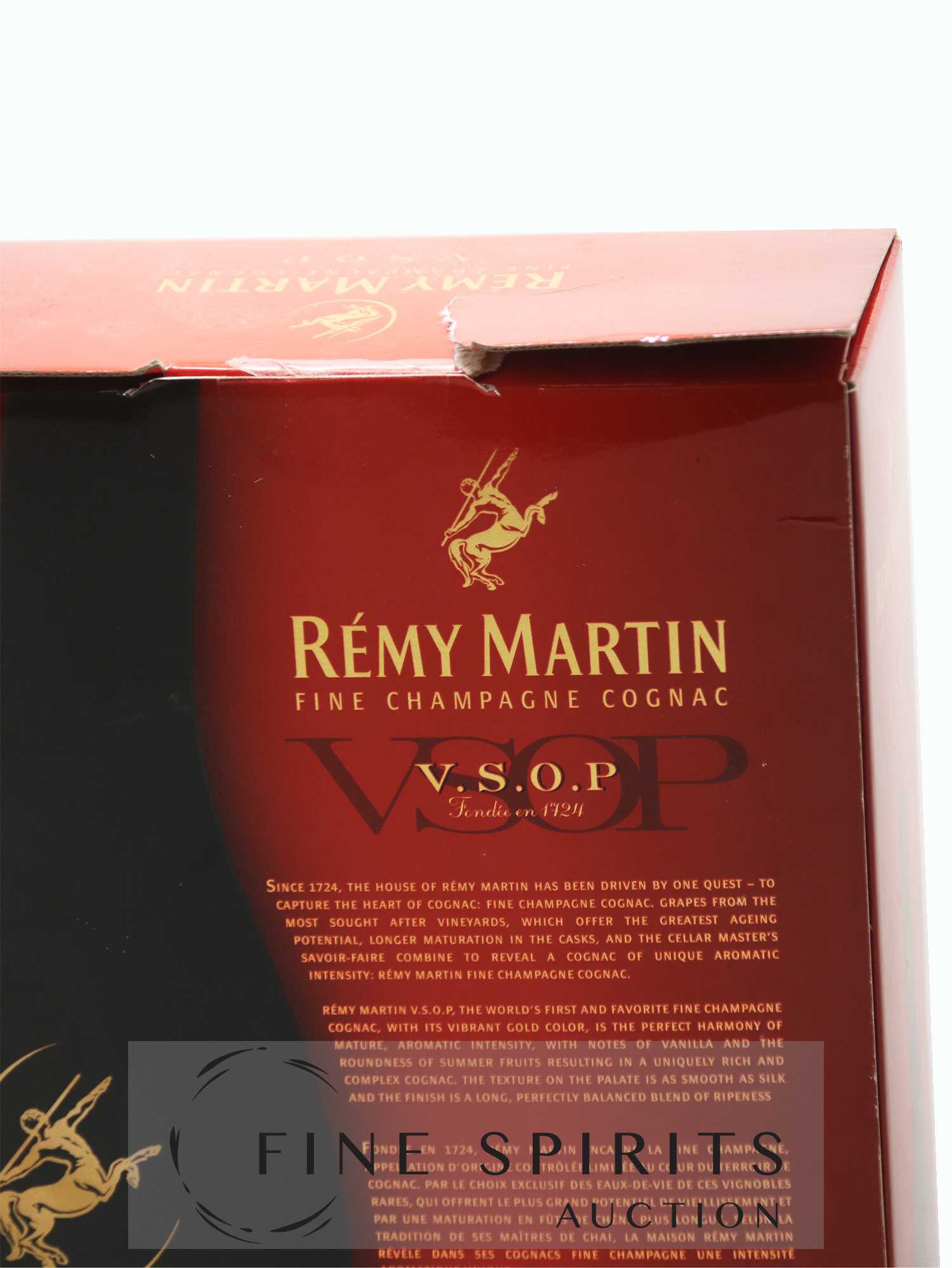 Buy Rémy Martin Of. V.S.O.P. Coffret with 2 glasses (lot