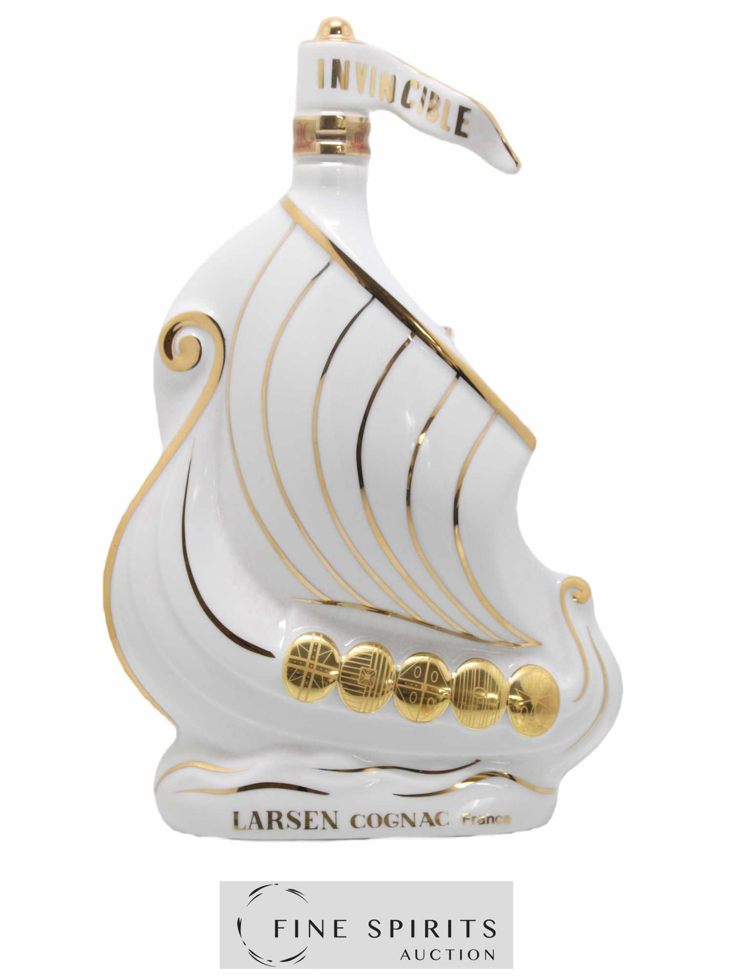 Larsen Of. Ceramic Viking Ship - Lot of 1 bottle - 1