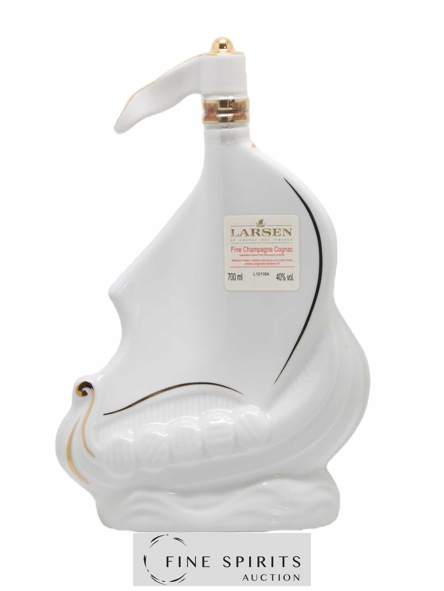 Larsen Of. Ceramic Viking Ship - Lot of 1 bottle - 2