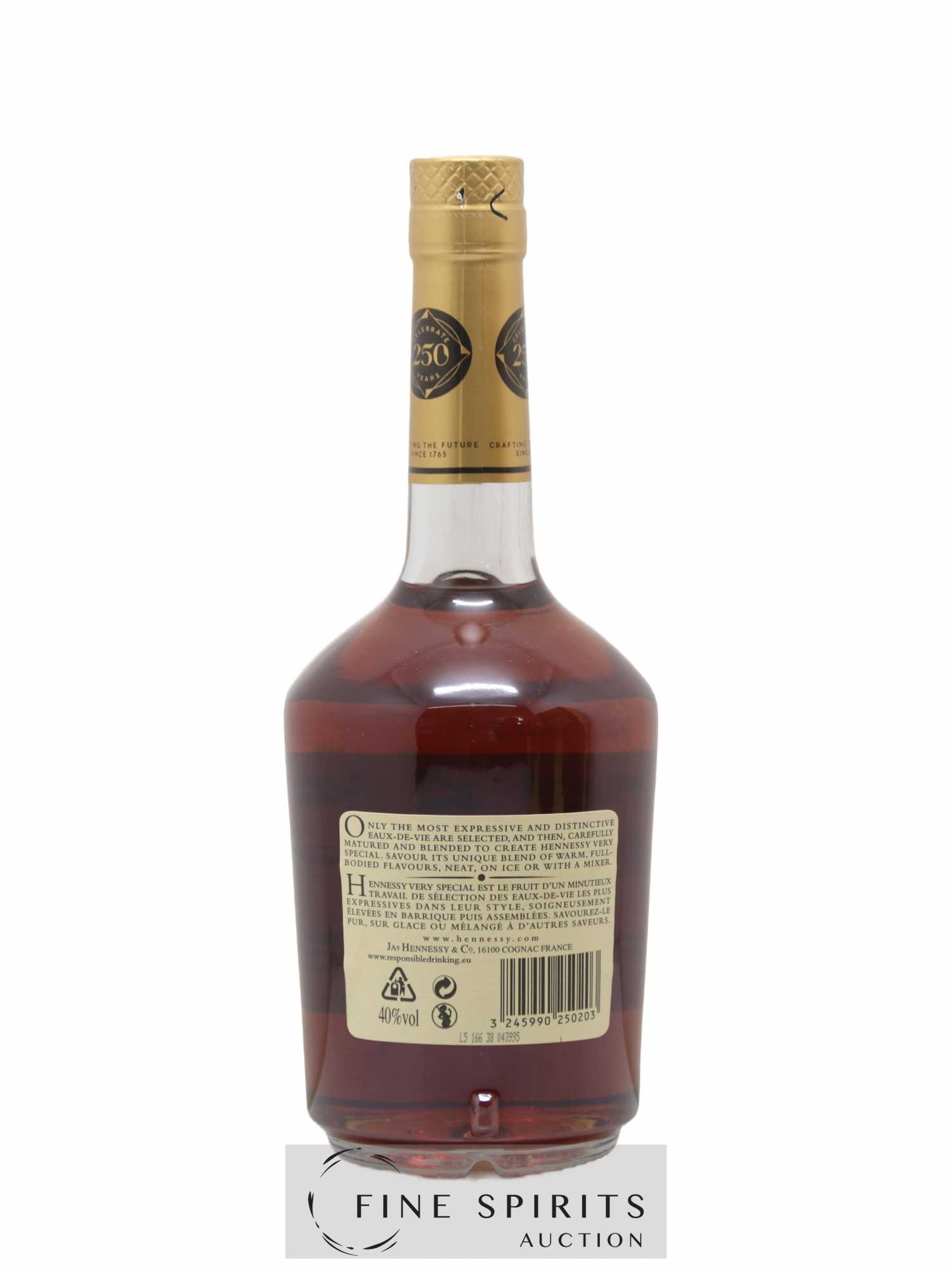 Hennessy Of. Very Special Coffret with 1 VSOP Miniature - Lot of 1 bottle - 2