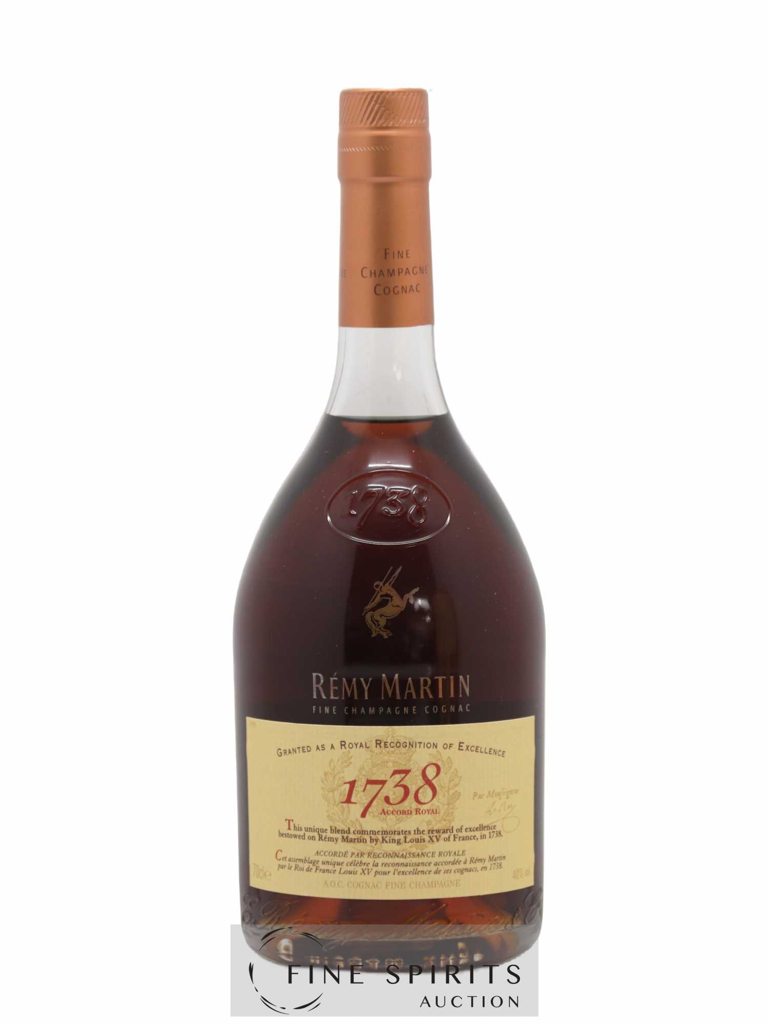 Rémy Martin Of. 1738 Accord Royal - Lot of 1 bottle - 1