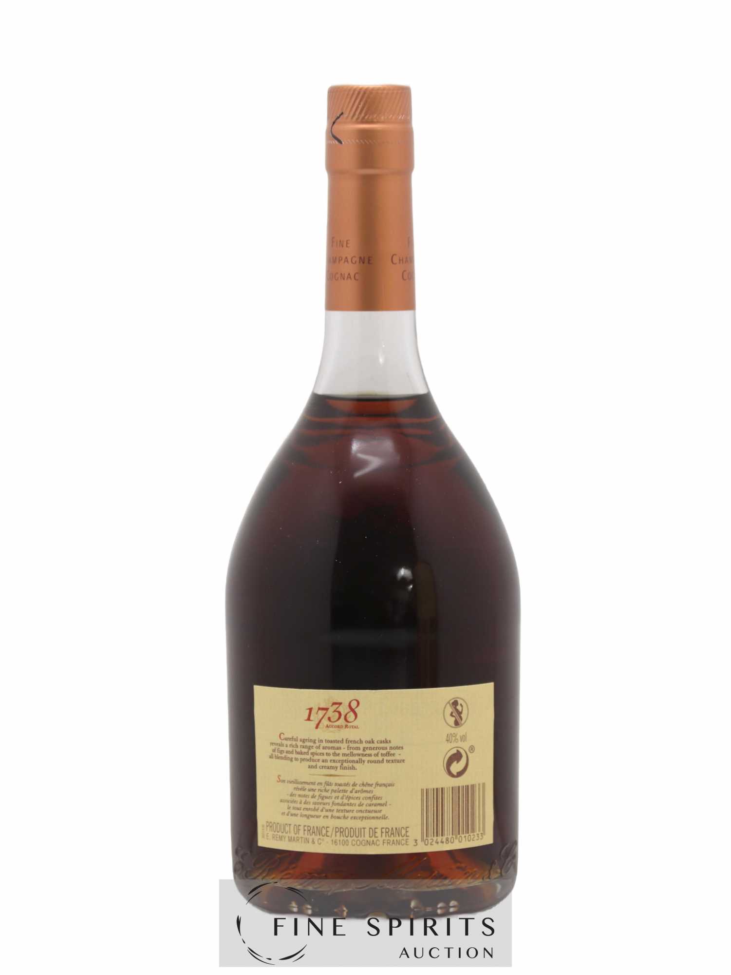 Rémy Martin Of. 1738 Accord Royal - Lot of 1 bottle - 2