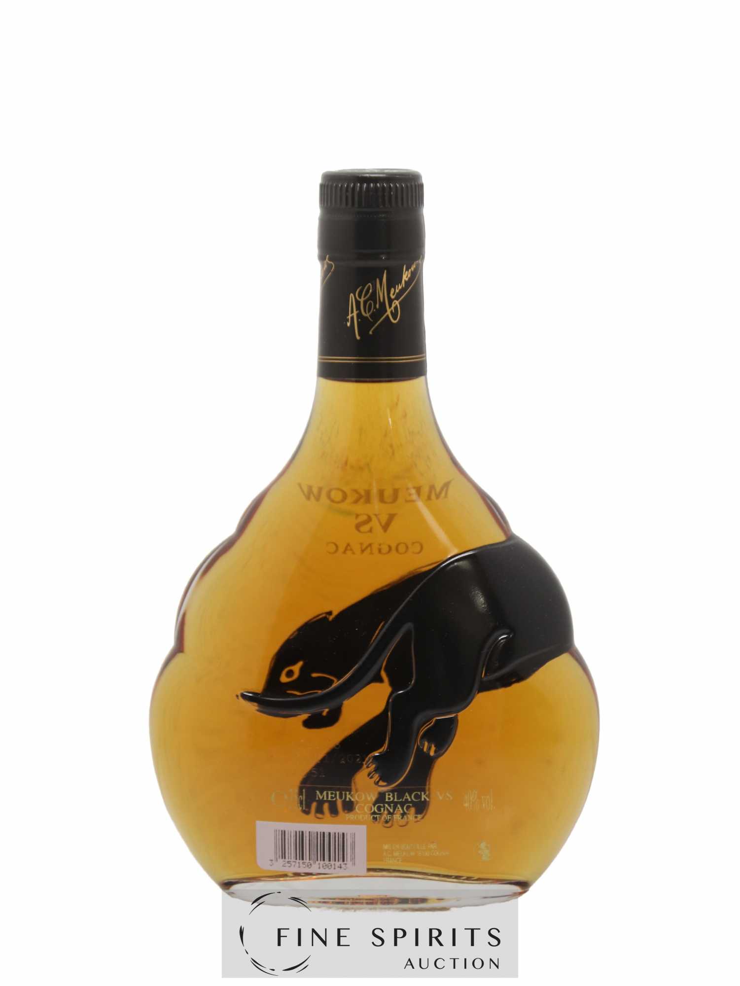 Meukow Of. Black vs Cognac - Lot of 1 half-bottle - 1