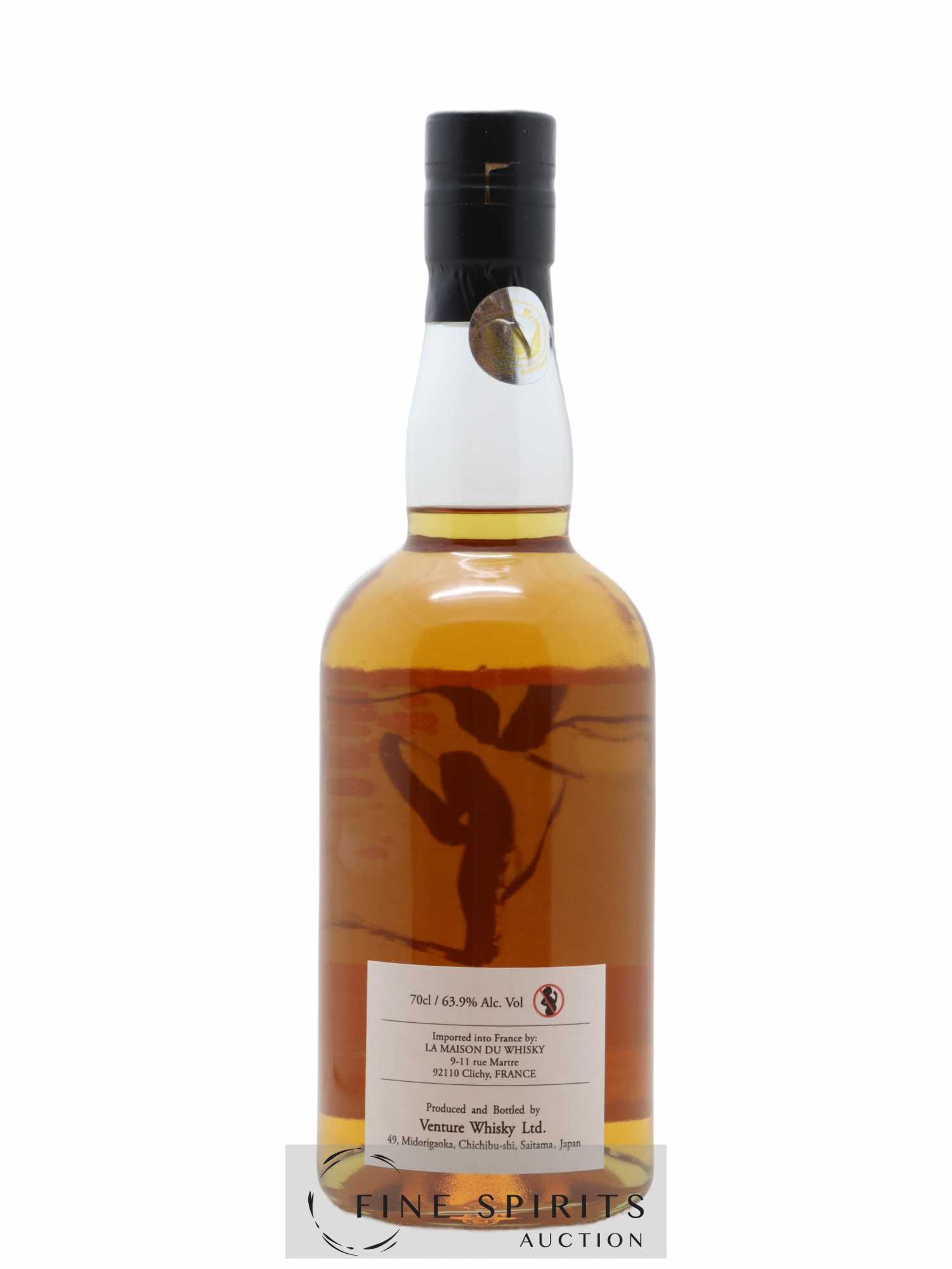 Chichibu 2014 Of. Cask n°3814 - One of 212 LMDW 65th Anniversary - Lot de 1 bouteille - 2