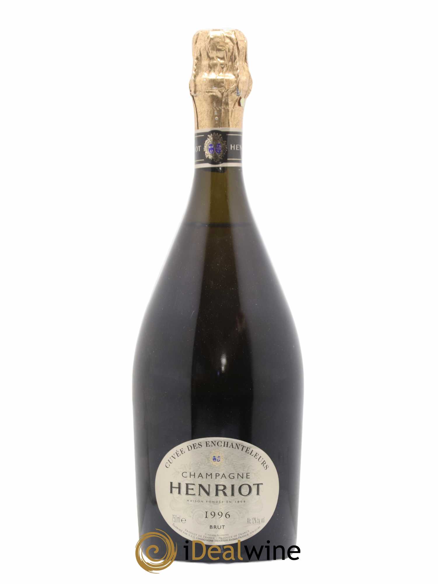 Cuvée des Enchanteleurs Henriot 1996 - Lot de 1 bouteille - 0