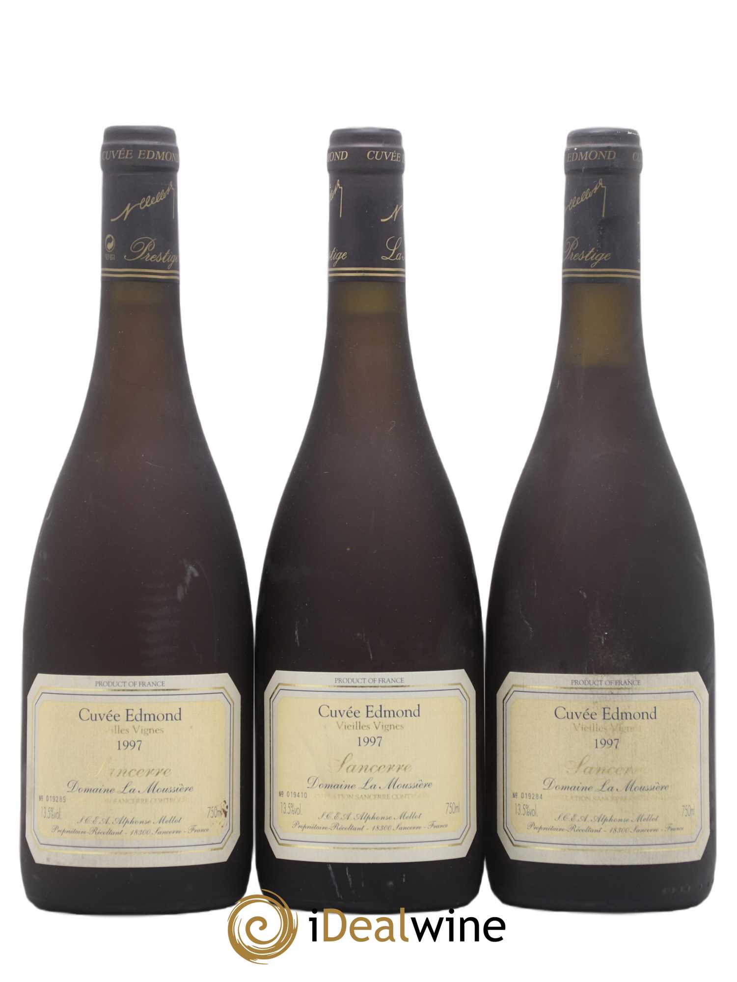 Sancerre Cuvée Edmond Alphonse Mellot 1997 - Posten von 3 Flaschen - 0