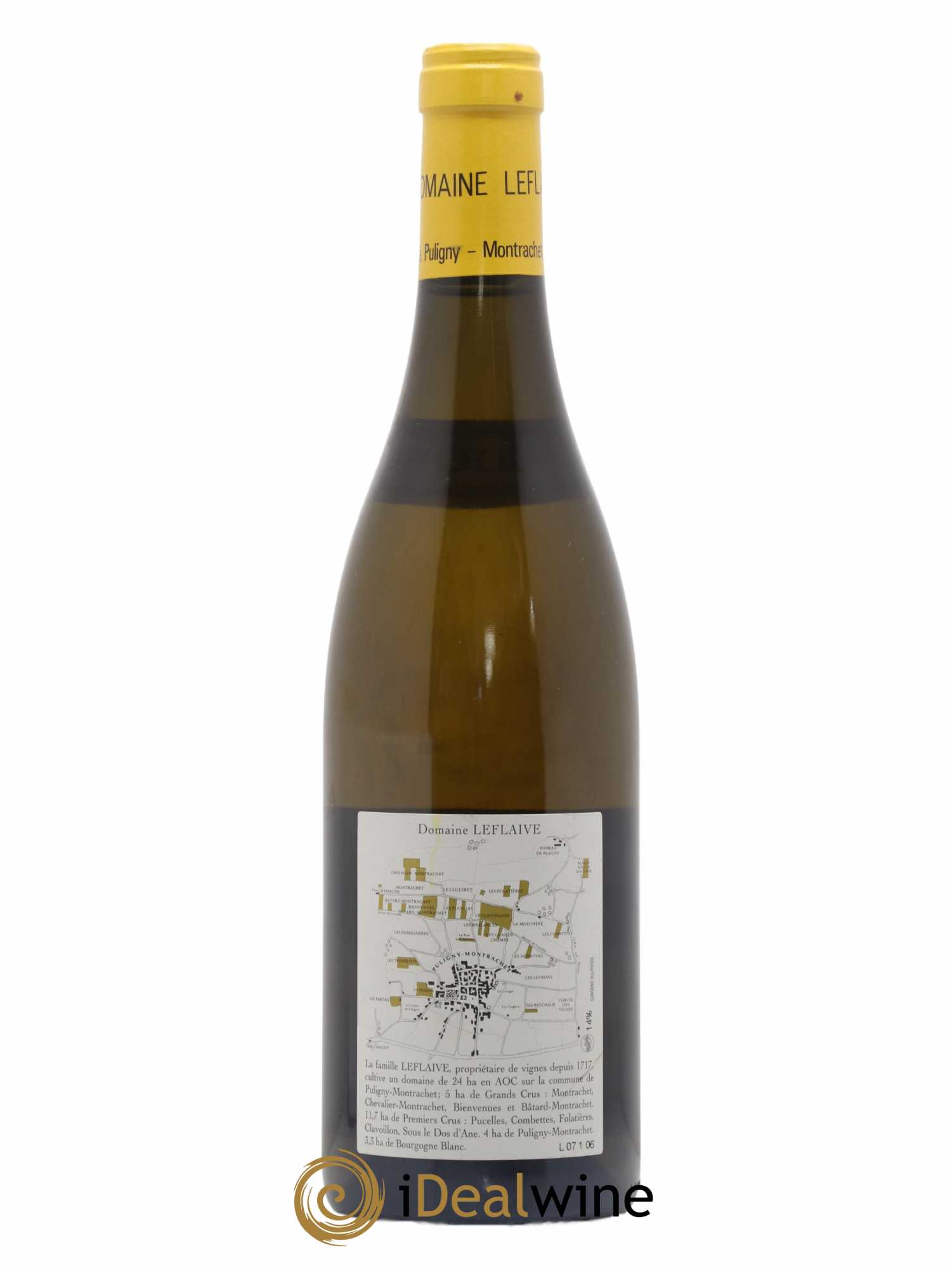 Bienvenues-Bâtard-Montrachet Grand Cru Leflaive (Domaine) 2006 - Lot de 1 bouteille - 1