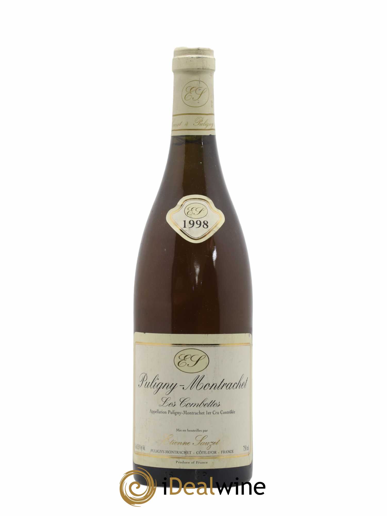 Puligny-Montrachet 1er Cru Les Combettes Etienne Sauzet 1998 - Lot de 1 bouteille - 0