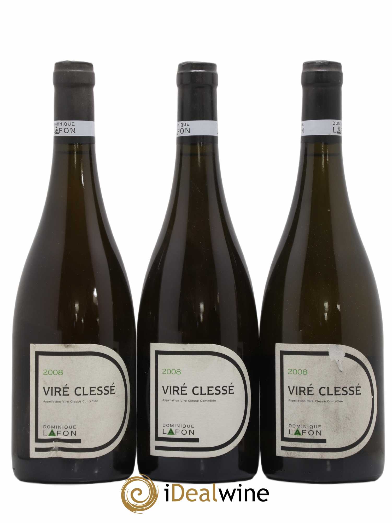 Viré-Clessé Dominique Lafon 2008 - Posten von 3 Flaschen - 0