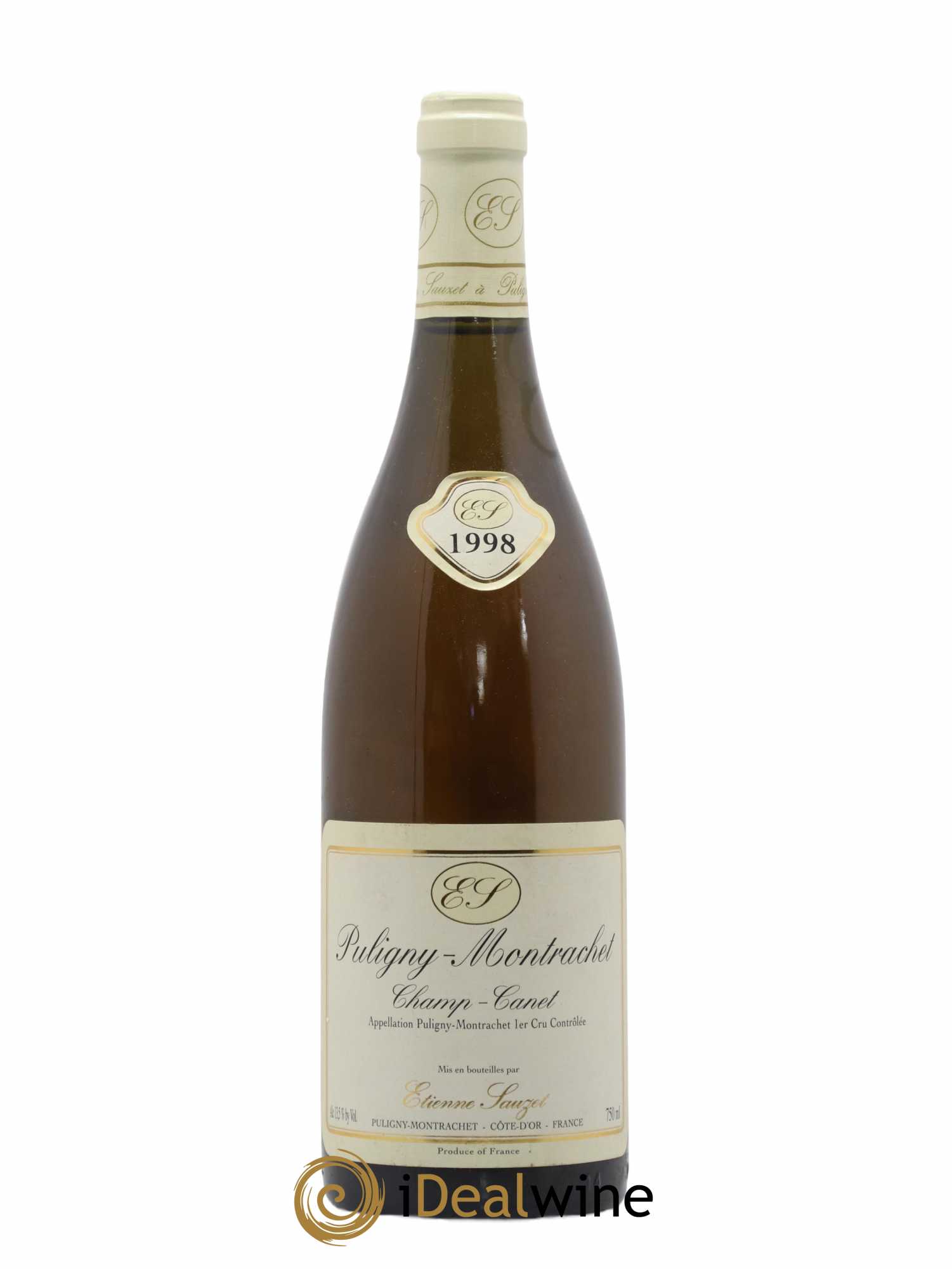 Puligny-Montrachet 1er Cru Champ Canet Etienne Sauzet 1998 - Lot de 1 bouteille - 0