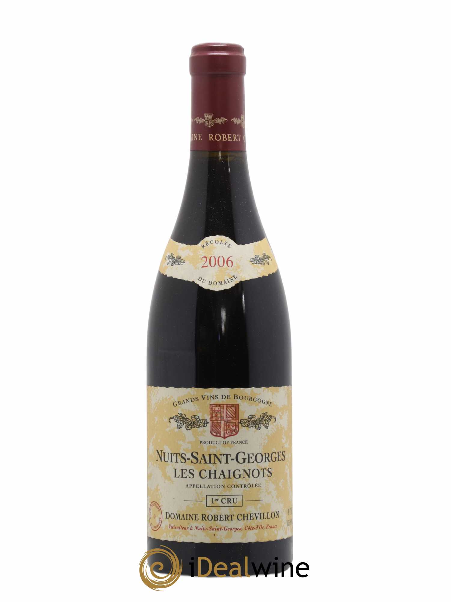 Nuits-Saint-Georges 1er Cru Les Chaignots Robert Chevillon 2006 - Lot de 1 bouteille - 0