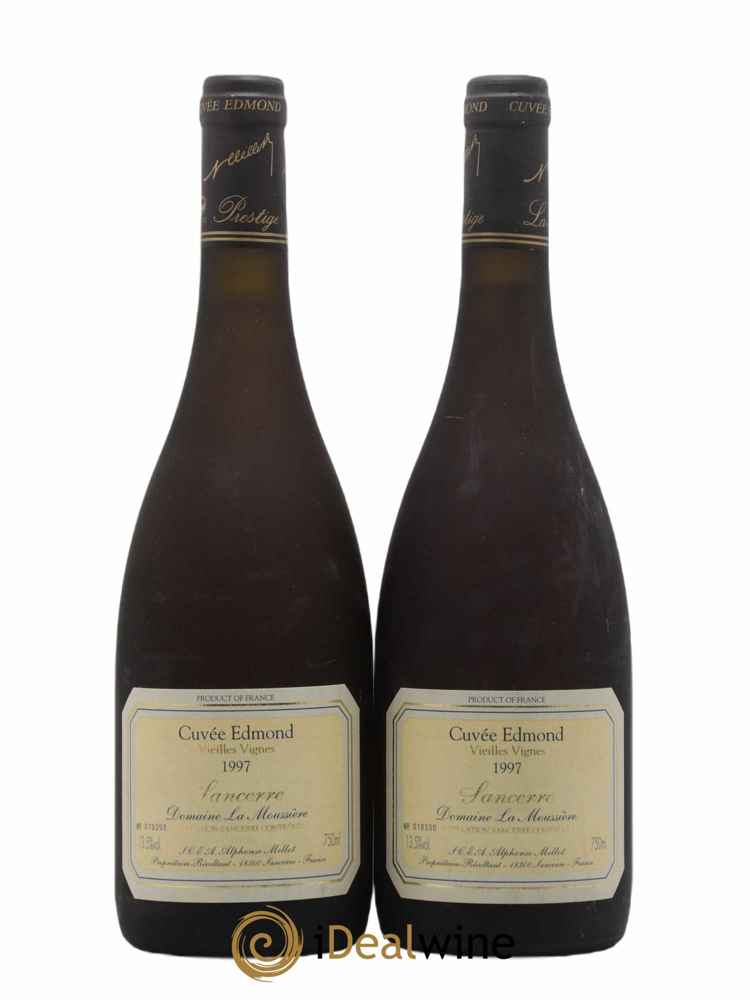 Sancerre Cuvée Edmond Alphonse Mellot 1997 - Posten von 2 Flaschen - 0