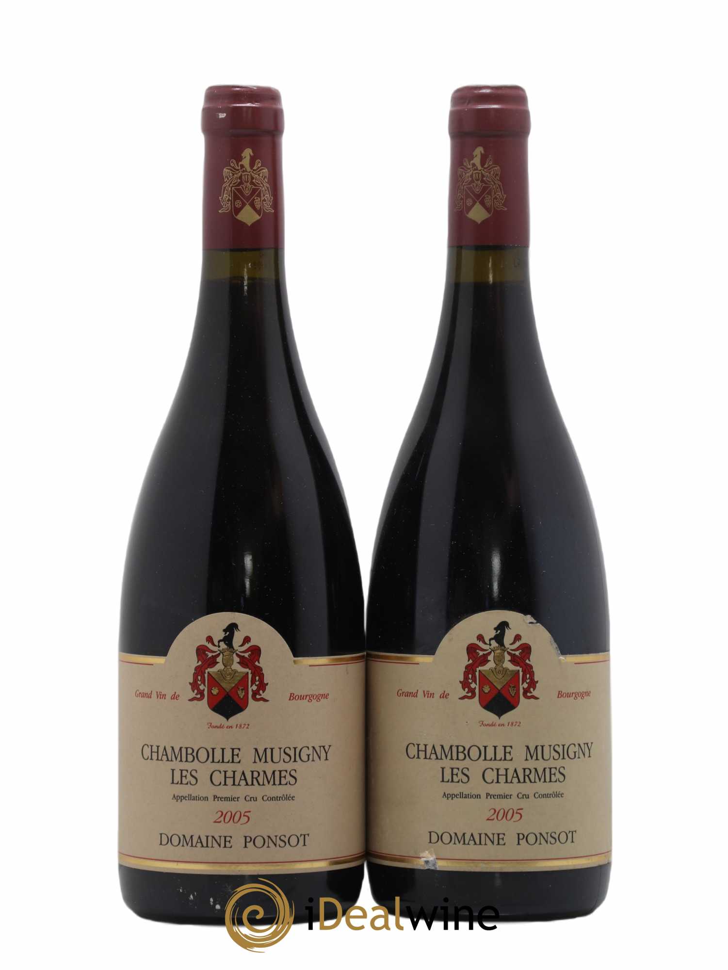 Chambolle-Musigny 1er Cru Les Charmes Ponsot (Domaine) 2005 - Lot de 2 bouteilles - 0