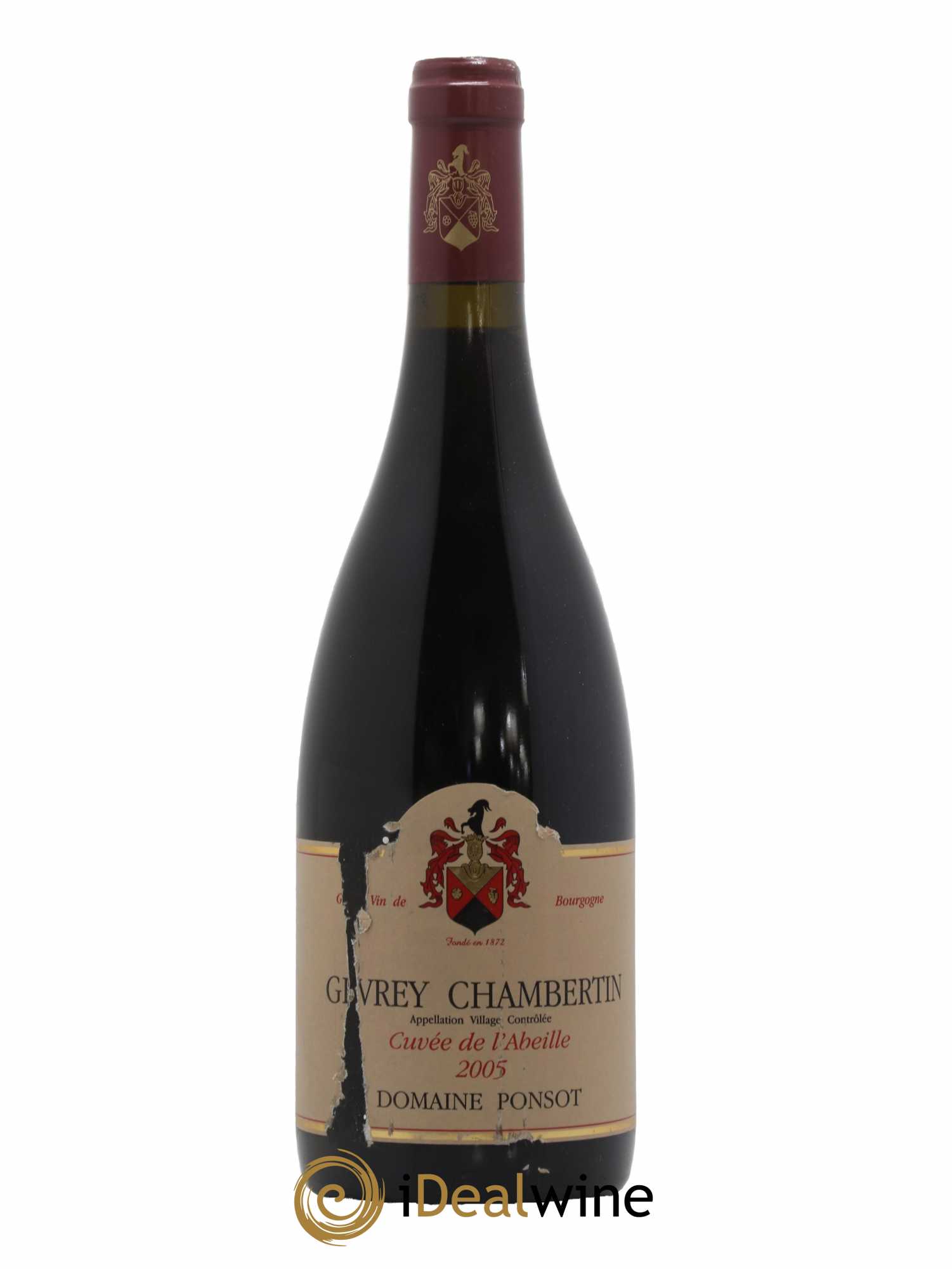 Gevrey-Chambertin Cuvée de l'Abeille Ponsot (Domaine) 2005 - Lot de 1 bouteille - 0