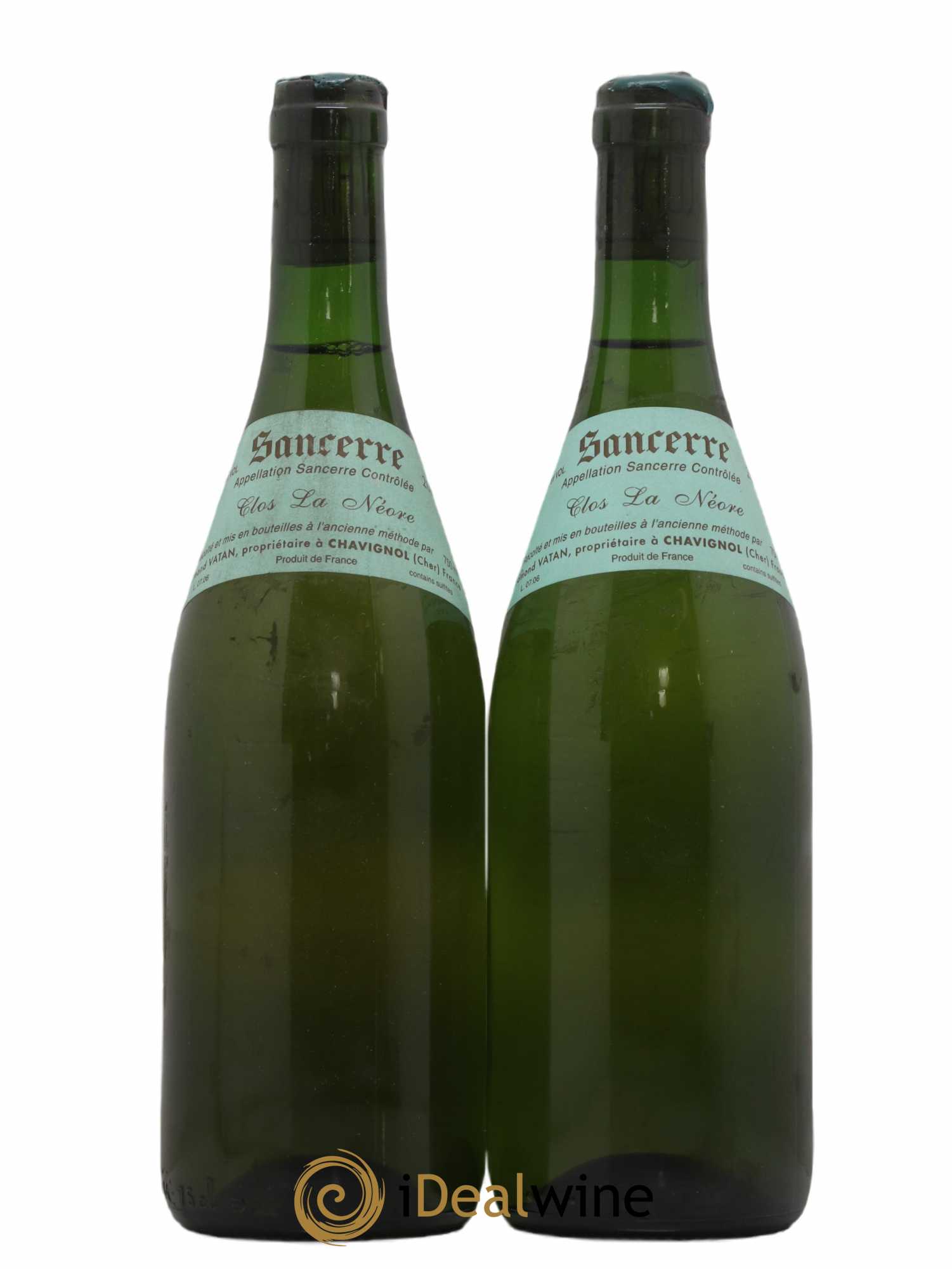 Sancerre Clos la Neore Edmond Vatan 2006 - Lot de 2 bouteilles - 0