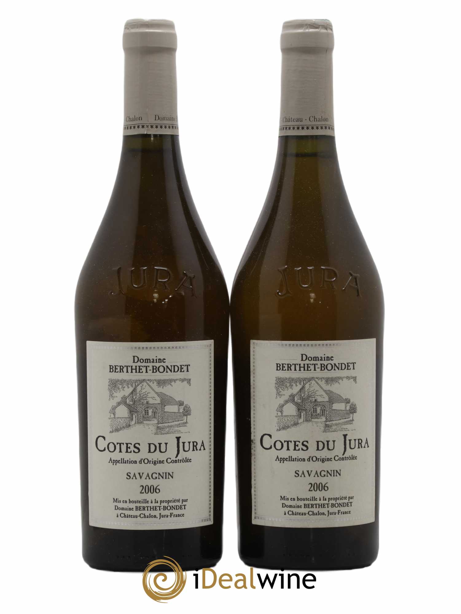 Côtes du Jura Savagnin Berthet-Bondet 2006 - Lot de 2 bouteilles - 0
