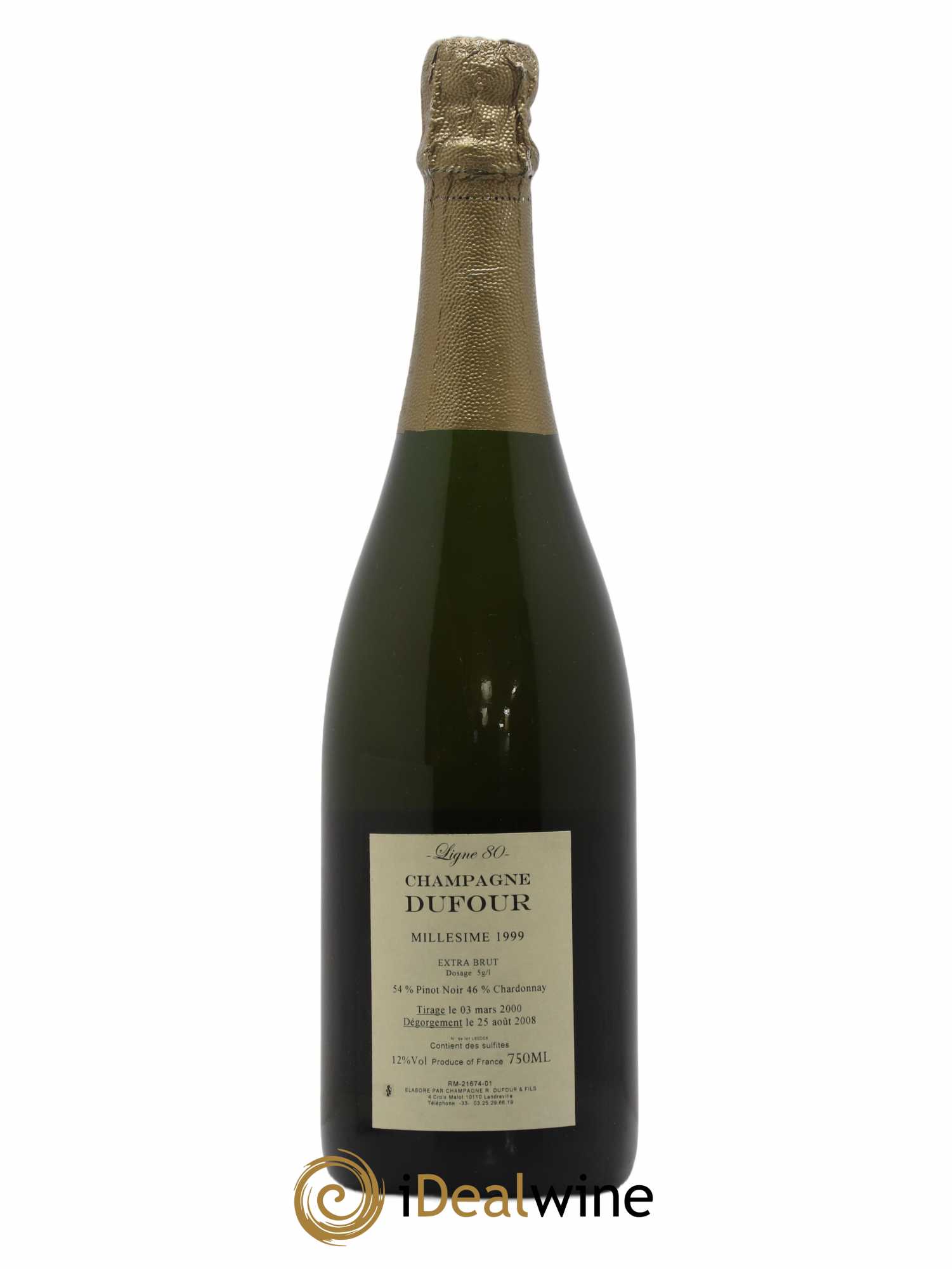 Champagne 1999 - Posten von 1 Flasche - 1
