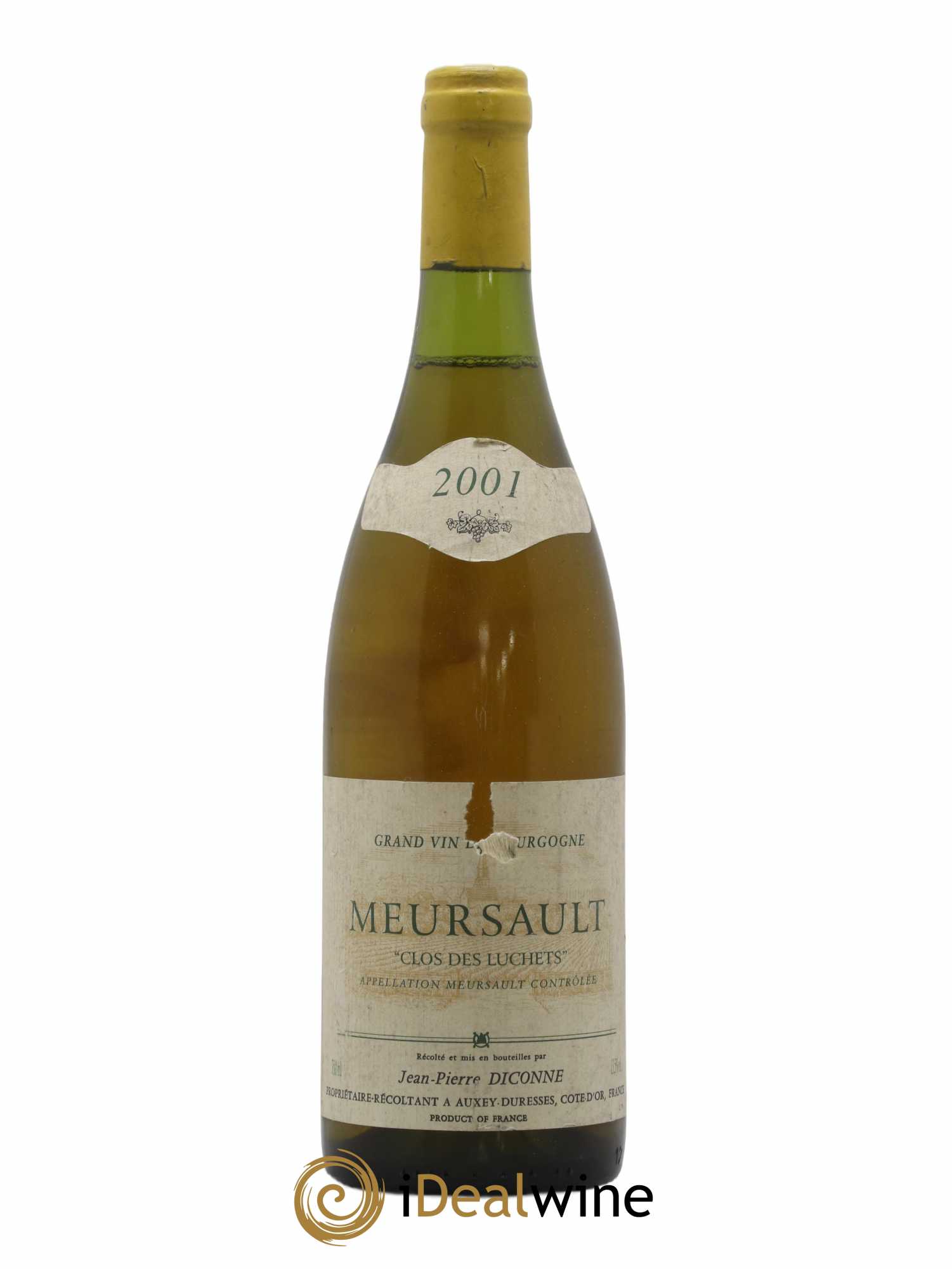 Meursault Clos des Luchets Domaine Diconne 2001 - Posten von 1 Flasche - 0